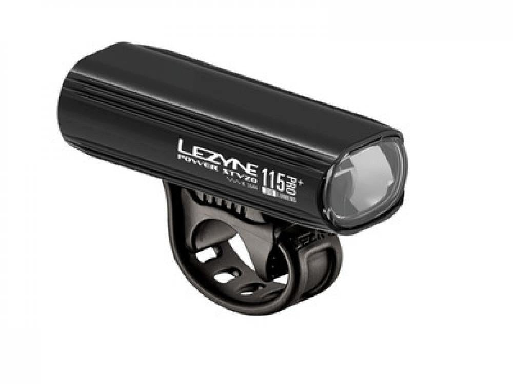 Lezyne Fahrradbeleuchtung Lezyne Front Scheinwerfer LED weiß Power Pro 115 3 Modi StVZO Akku sch