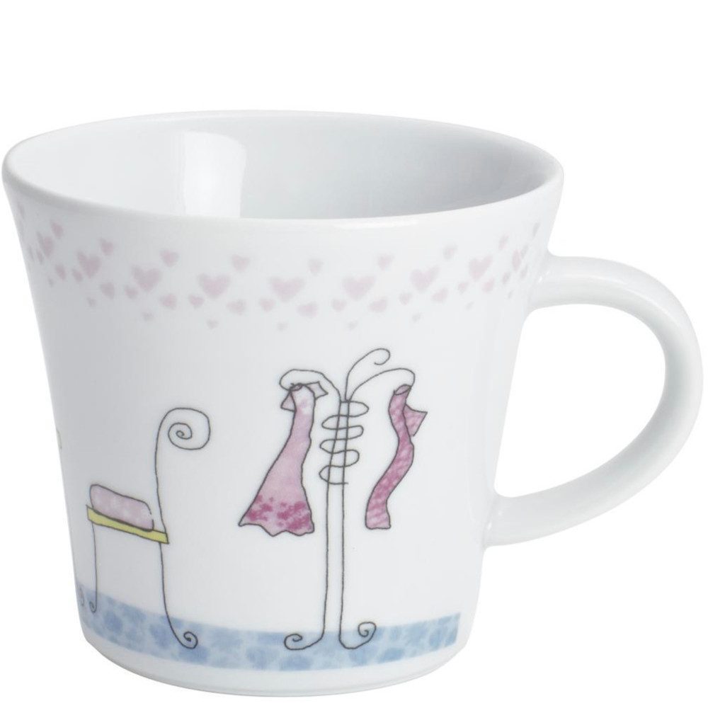 KAHLA Tasse Kids Tasse 0,22 l, 1-tlg., Porzellan, spülmaschinenfest, mikrowellenfest, Made in Germany