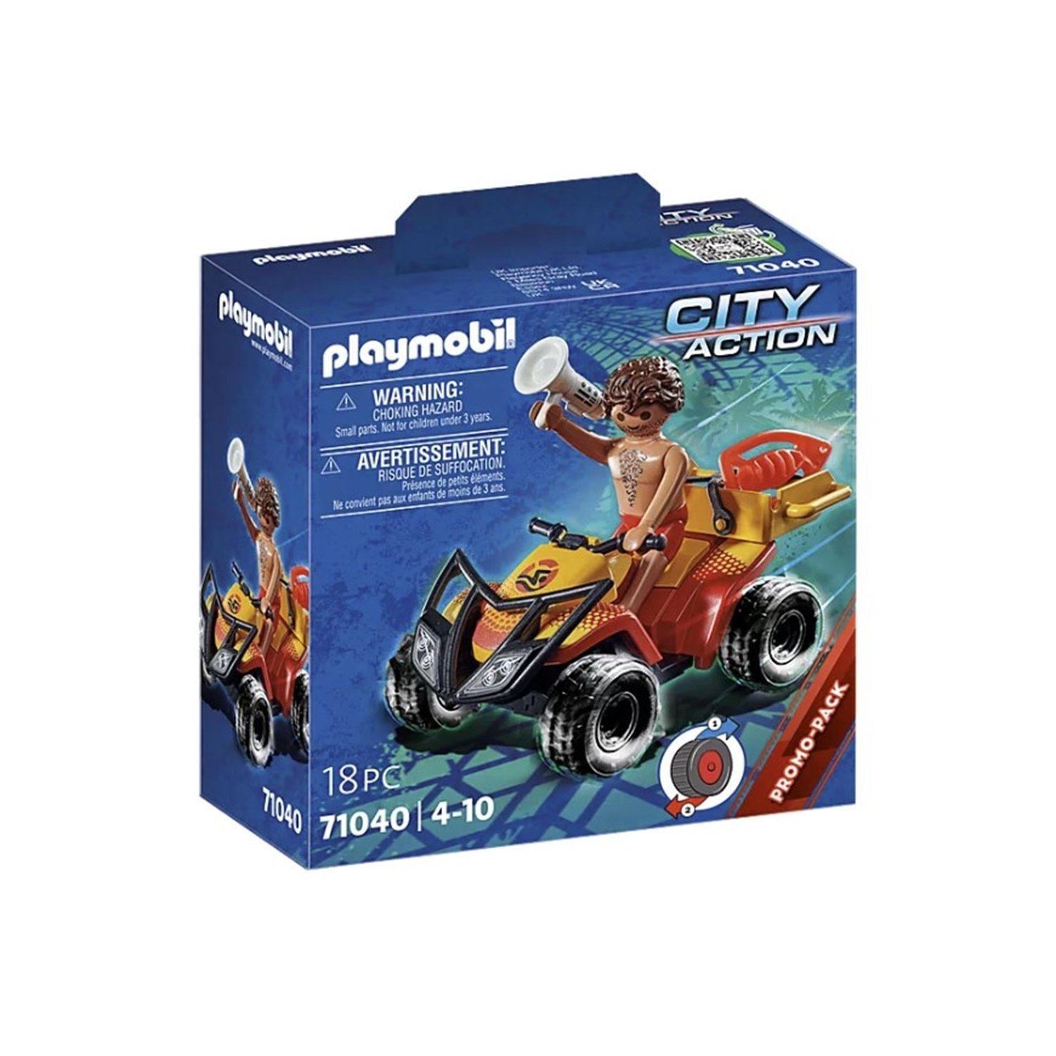 Playmobil® 71040 Rettungsschwimmer-Quad Konstruktions-Spielset günstig online kaufen