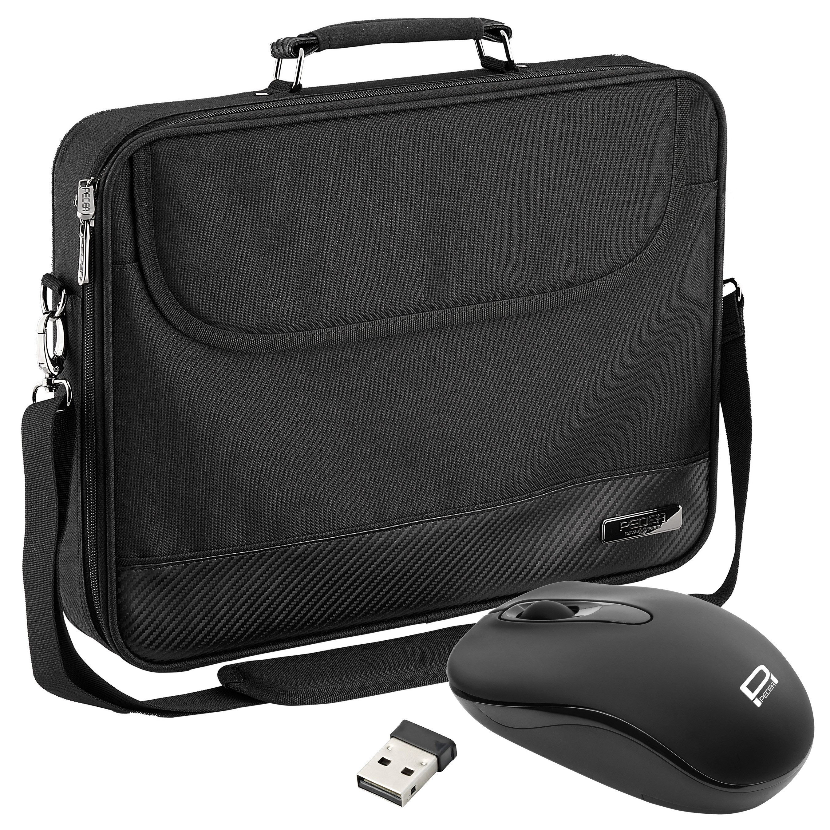 PEDEA Laptoptasche Notebooktasche 13,3 / 15,6 / 17,3 / 18,4 / 20,1 mit Maus günstig online kaufen