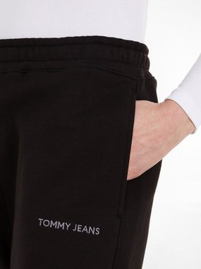 Tommy Jeans Sweathose mit Frontprint Markenlabel
