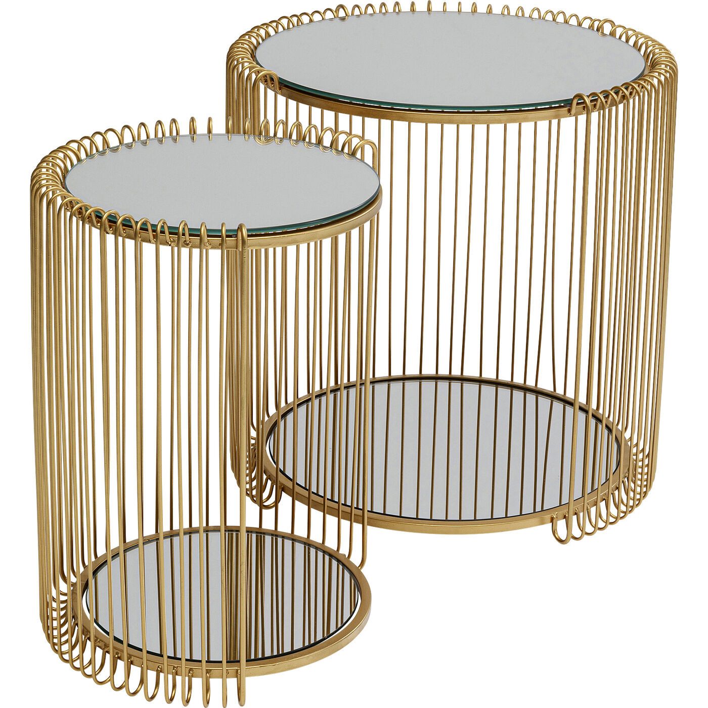 Beistelltisch Wire Double