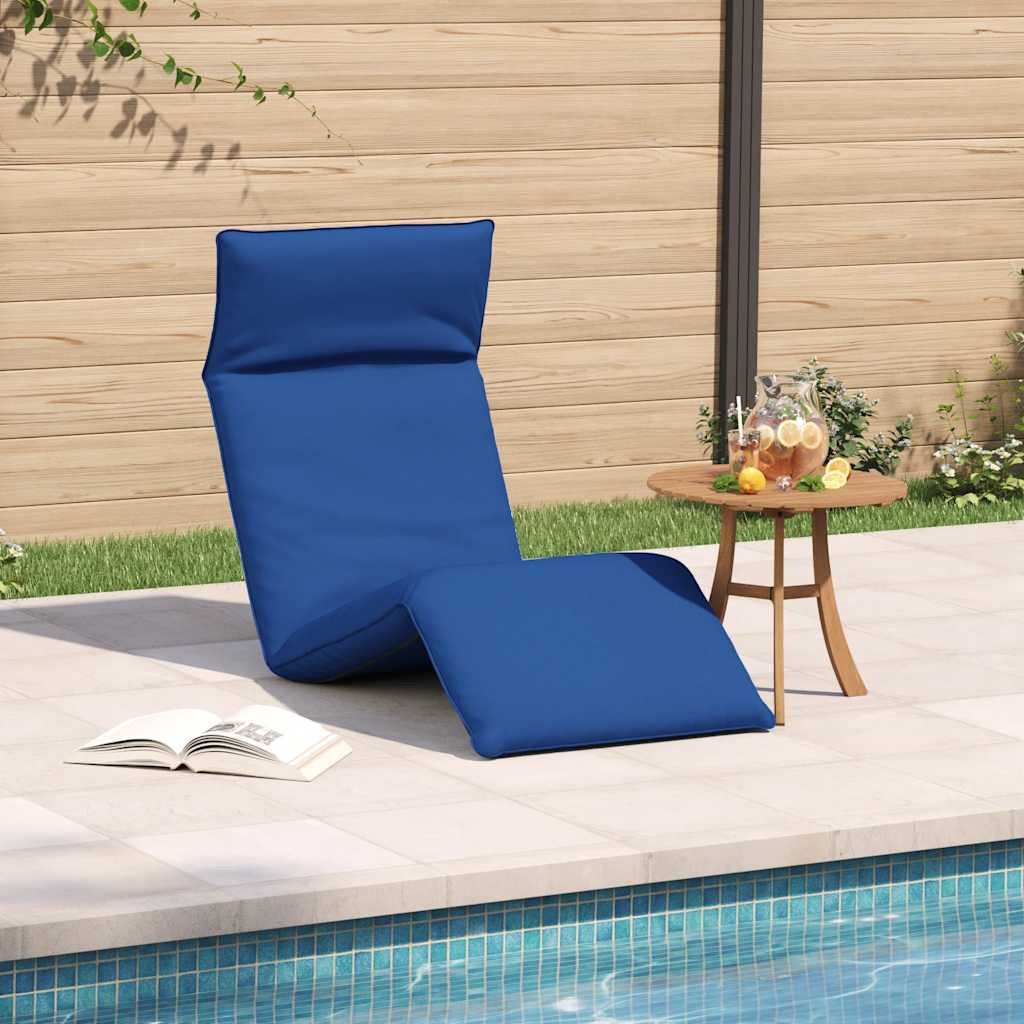 vidaXL Gartenliege Sonnenliege Klappbar Königsblau 175x54x8,5 günstig online kaufen