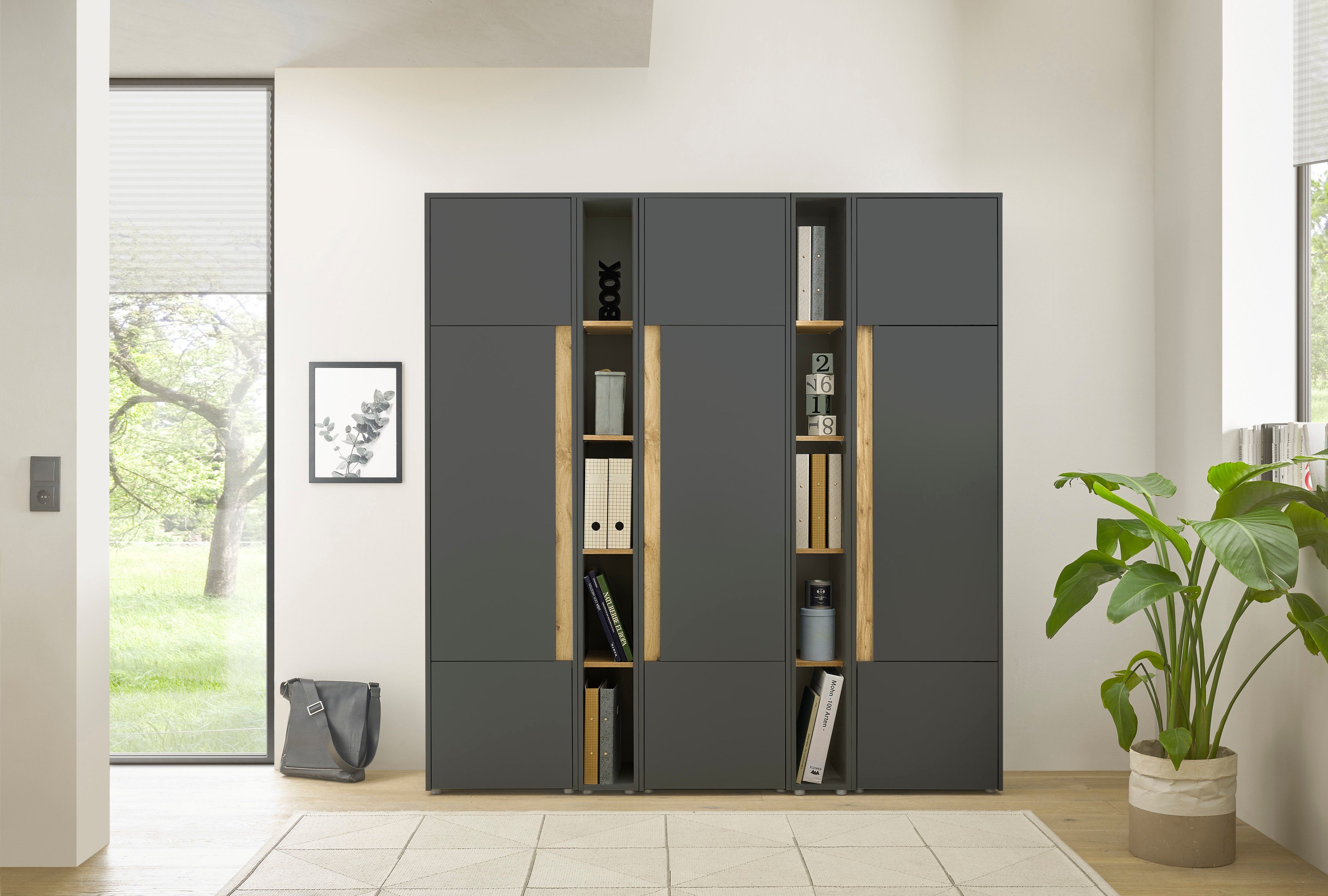 INOSIGN Büromöbel-Set CiTY/GiRON, (Set, 5-tlg) günstig online kaufen