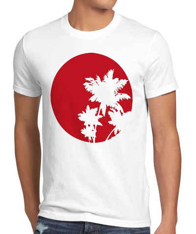 style3 Print-Shirt Herren T-Shirt Sonne sommer strand urlaub palmen insel summer ibiza mallorca top