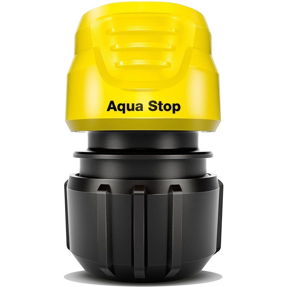 Kärcher Professional Schlauchkupplung Universal Aqua Stop - Schlauchkupplung - schwarz/gelb