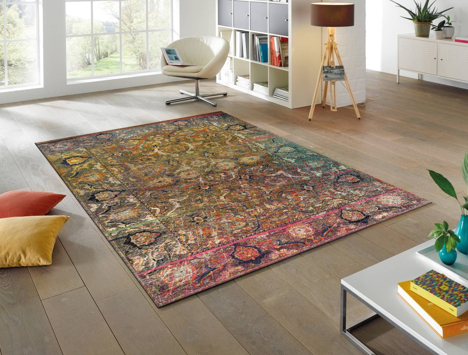 Floornovo Fußmatte Floornovo Schmutzfangmatte Trugbild waschbare Fussmatte, rechteckig, rutschfest