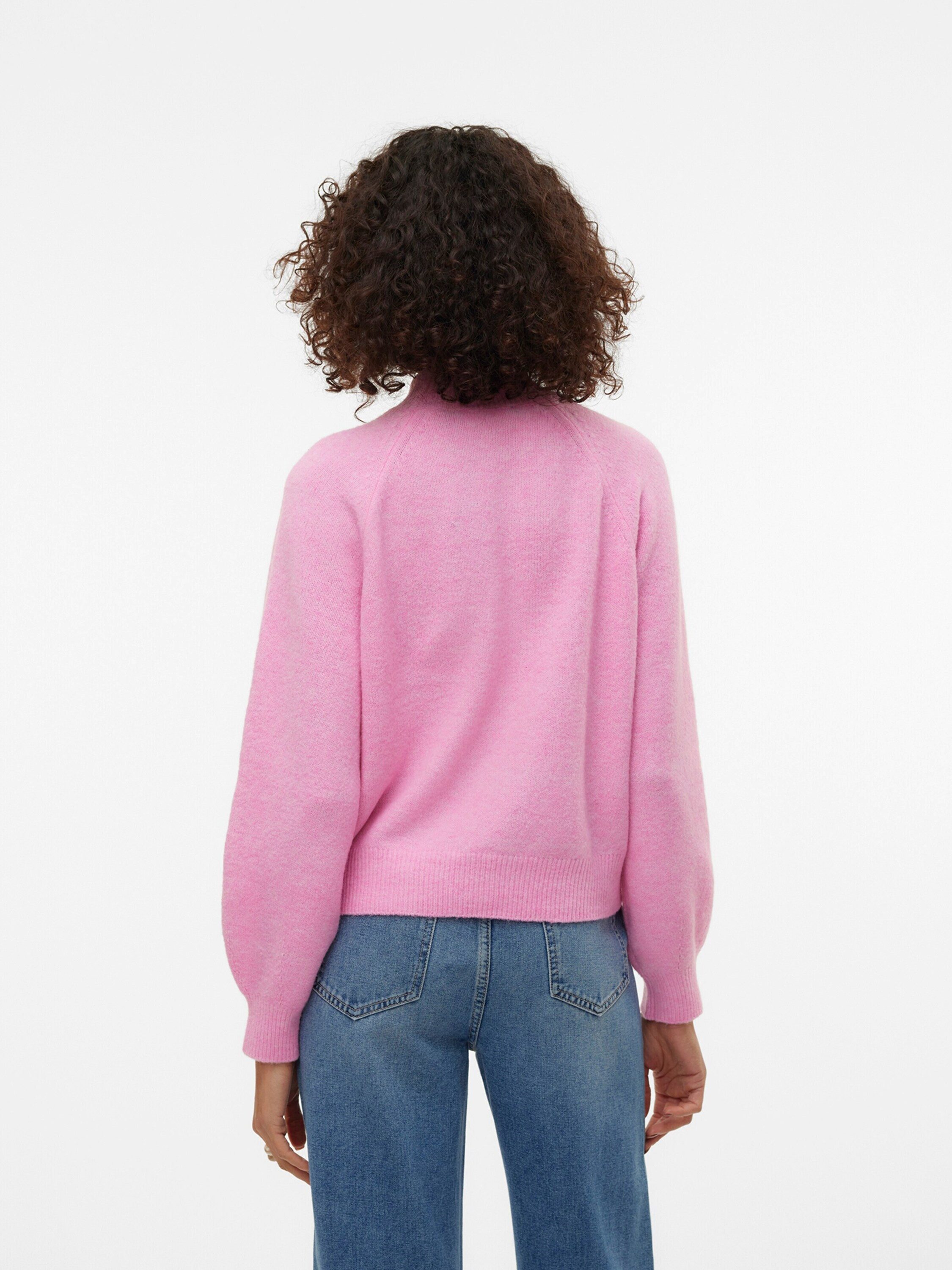 Vero Moda Strickpullover VMLEAF (1-tlg) Plain/ohne Details günstig online kaufen