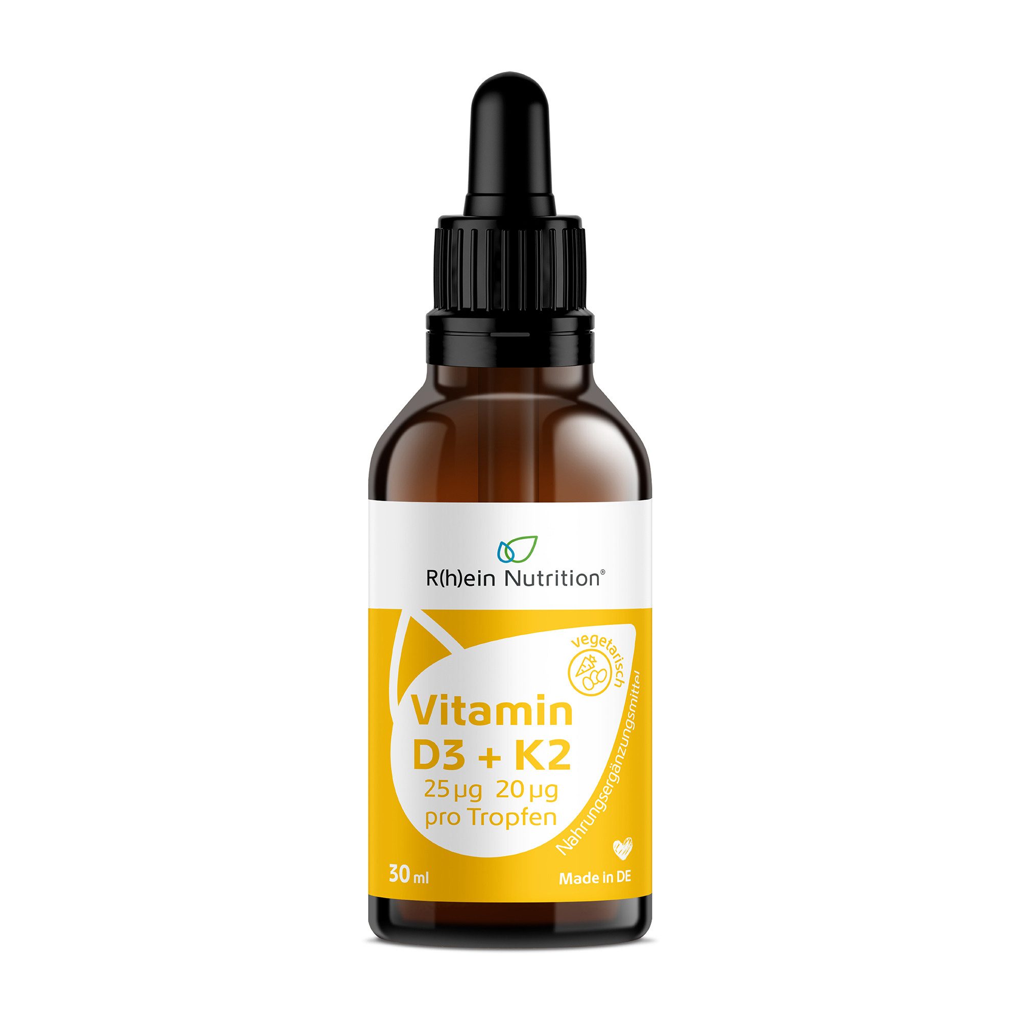 R(h)ein Nutrition Vitamin D3 + K2 Osteo Tropfen, 30.0 ml