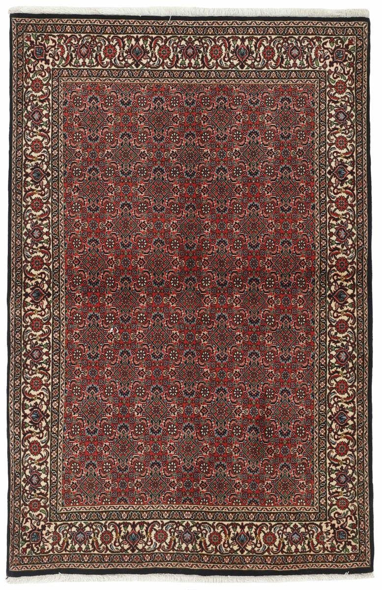 Orientteppich Bidjar Zanjan 136x214 Handgeknüpfter Orientteppich / Perserteppich, Nain Trading, rechteckig, Höhe: 12 mm