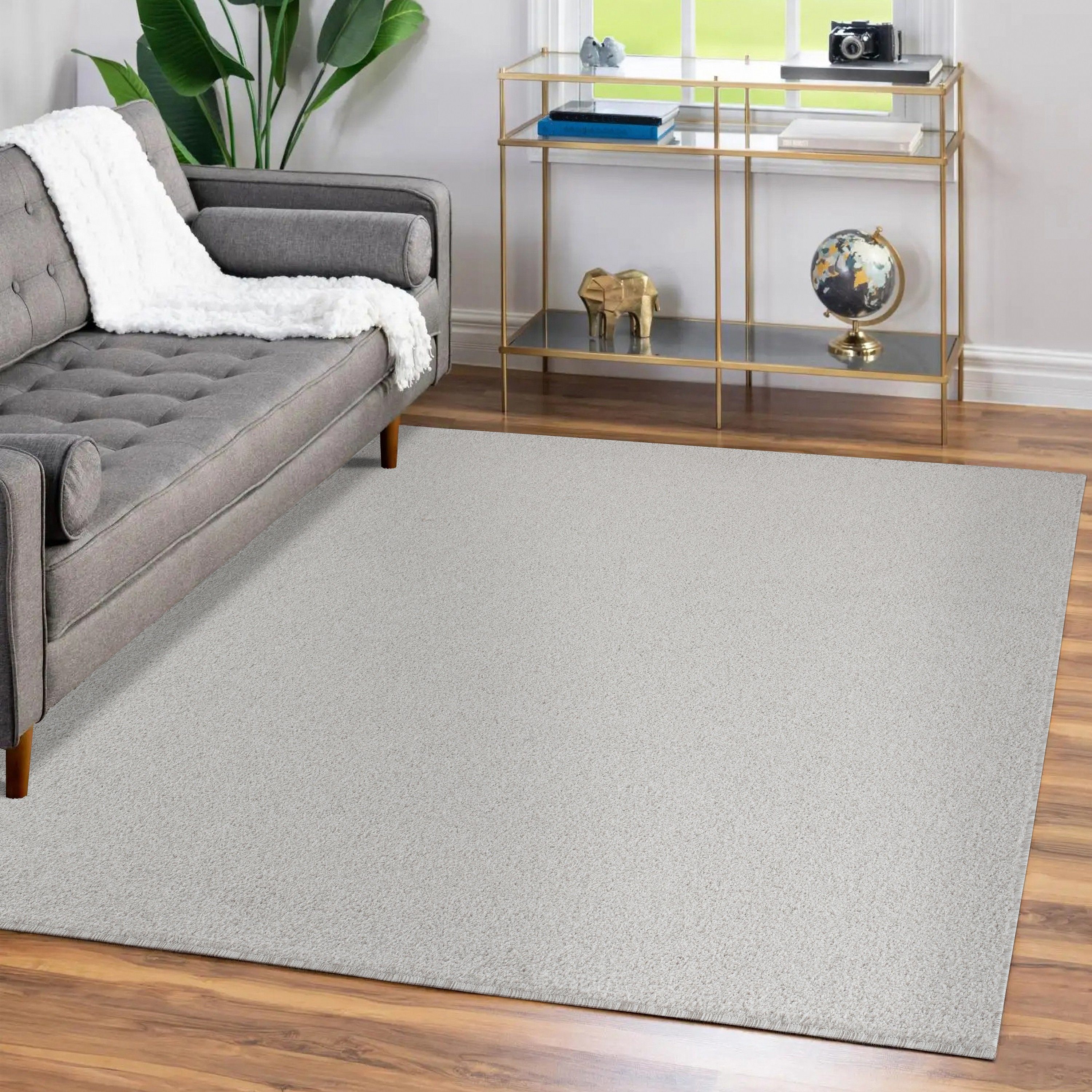 Teppium Teppich Unicolor - Einfarbig, Rechteckig, günstig online kaufen
