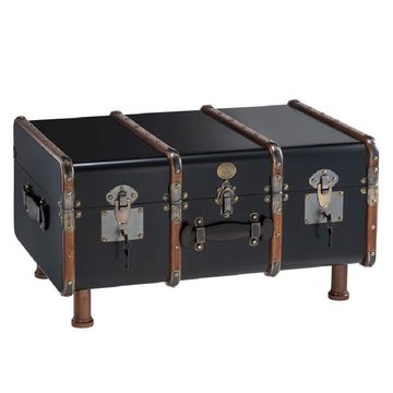 AUTHENTIC MODELS Beistelltisch Couchtisch Beistelltisch Stateroom Trunk Table Schwarz