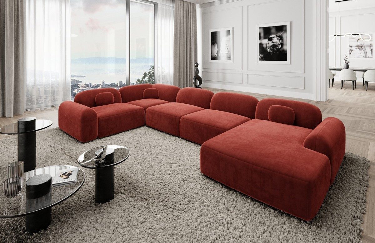 Sofa Dreams Wohnlandschaft Stoff Sofa Polstersofa günstig online kaufen