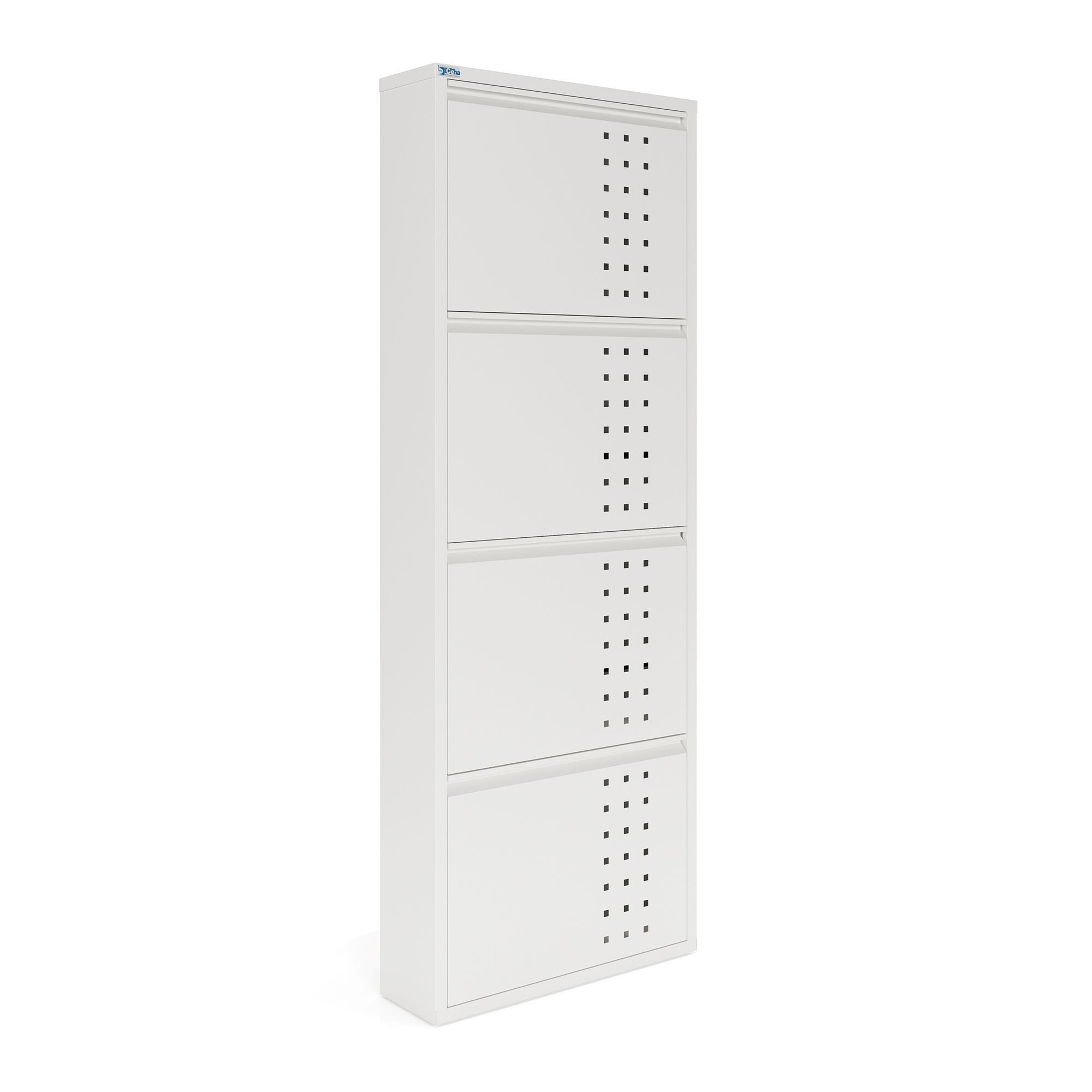 Kaufexpress GmbH Schuhschrank Metall-Schuhregal mit 4 günstig online kaufen