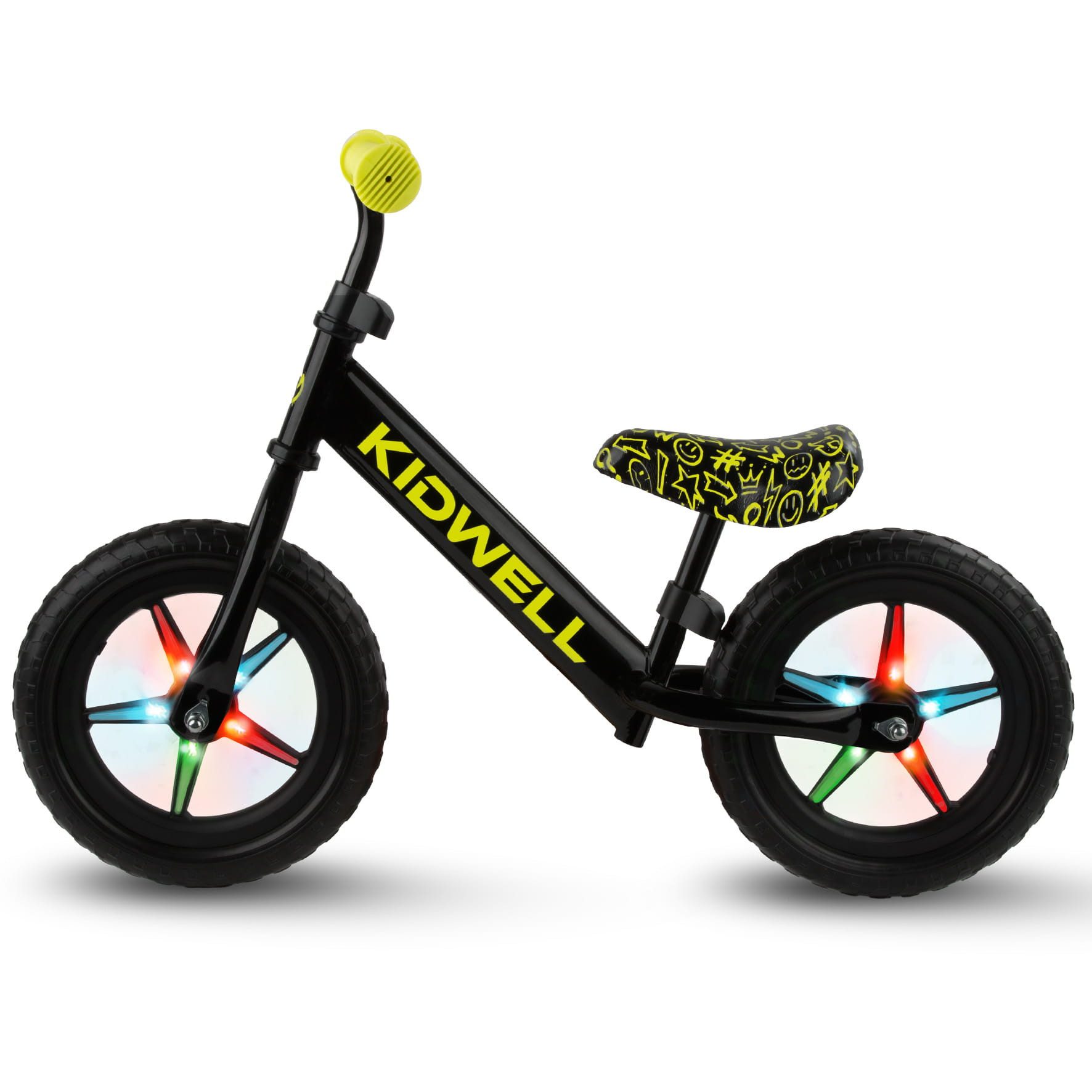 COIL Fahrrad-Laufrad Lauflernrad, Kinderlaufrad, Fahrer, Balance Bike, LED-Felge, EVA-Reifen, Gewicht: 2,8 kg, Maximalgewicht 30 kg – Bild 4 von 5