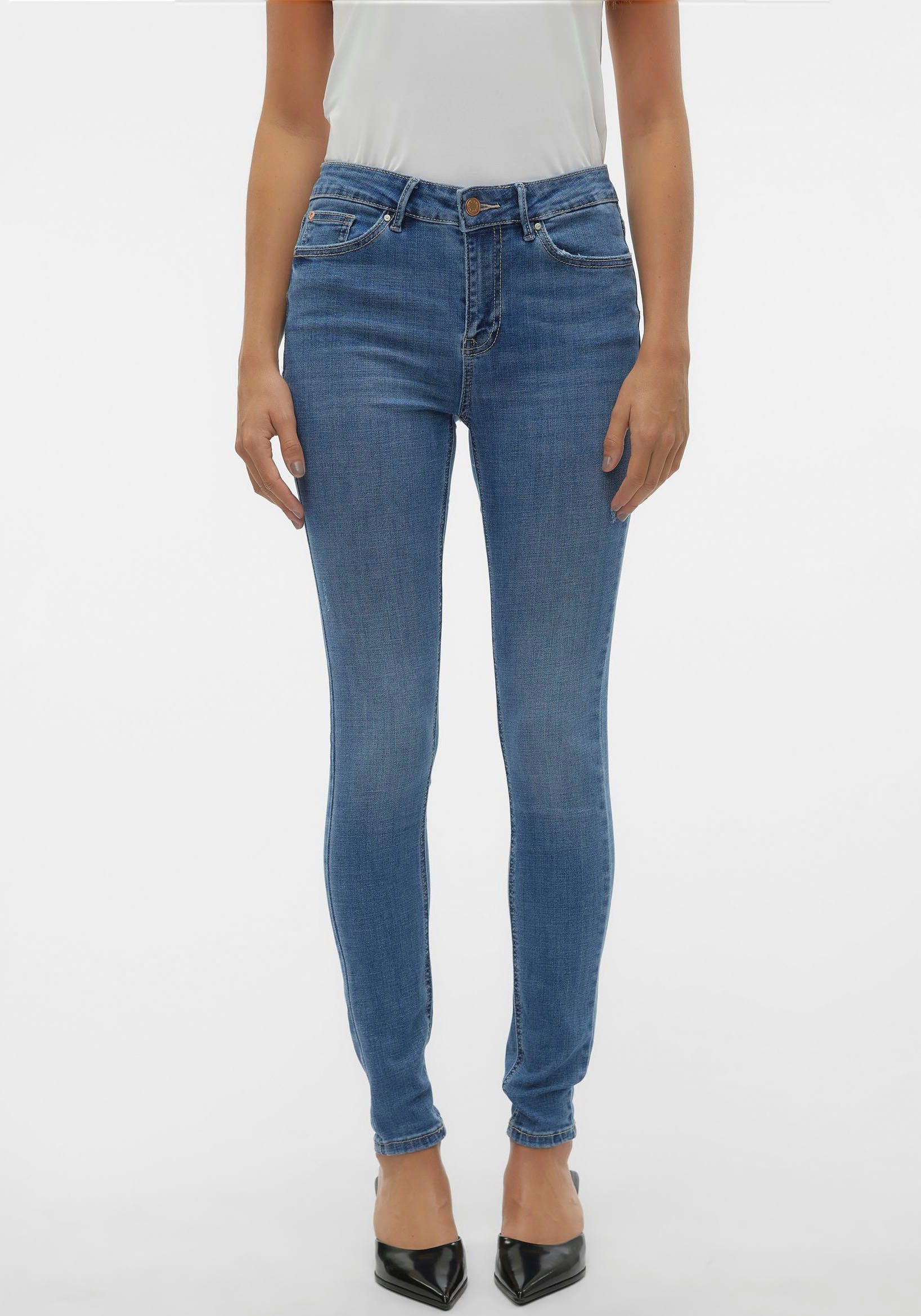 Vero Moda Skinny-fit-Jeans VMFLASH MR SKINNY günstig online kaufen
