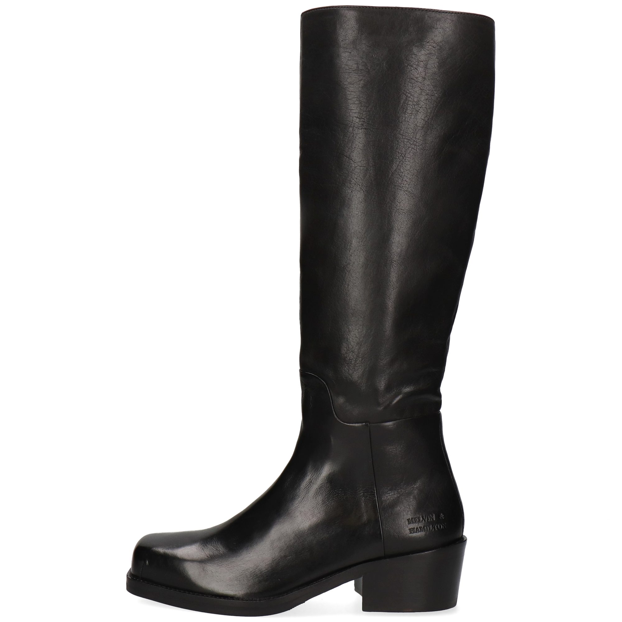Melvin & Hamilton Shelby 3 Leder-Western Boots für Damen Stiefel Kubanischer Absatz, Echtes Leder, Vegetabile Gerbung
