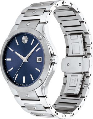 MOVADO Schweizer Uhr SE, 0607513, Quarzuhr, Armbanduhr, Herrenuhr, Swiss Made, Datum