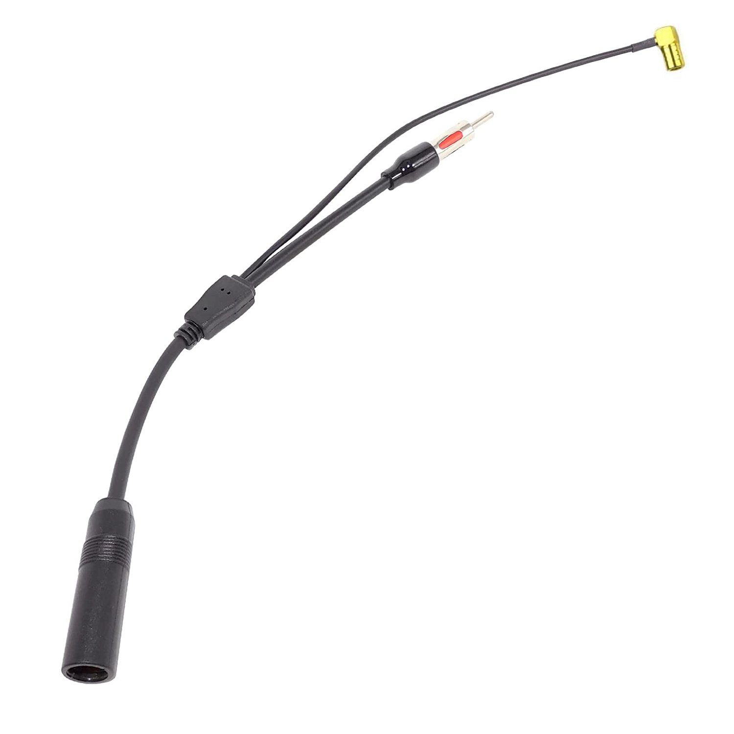 Kenwood 40cm Antenne Auto für cm) Radio Adapter Bolwins Splitter H76 SMB DAB+ Sony (40 Verlängerungskabel,