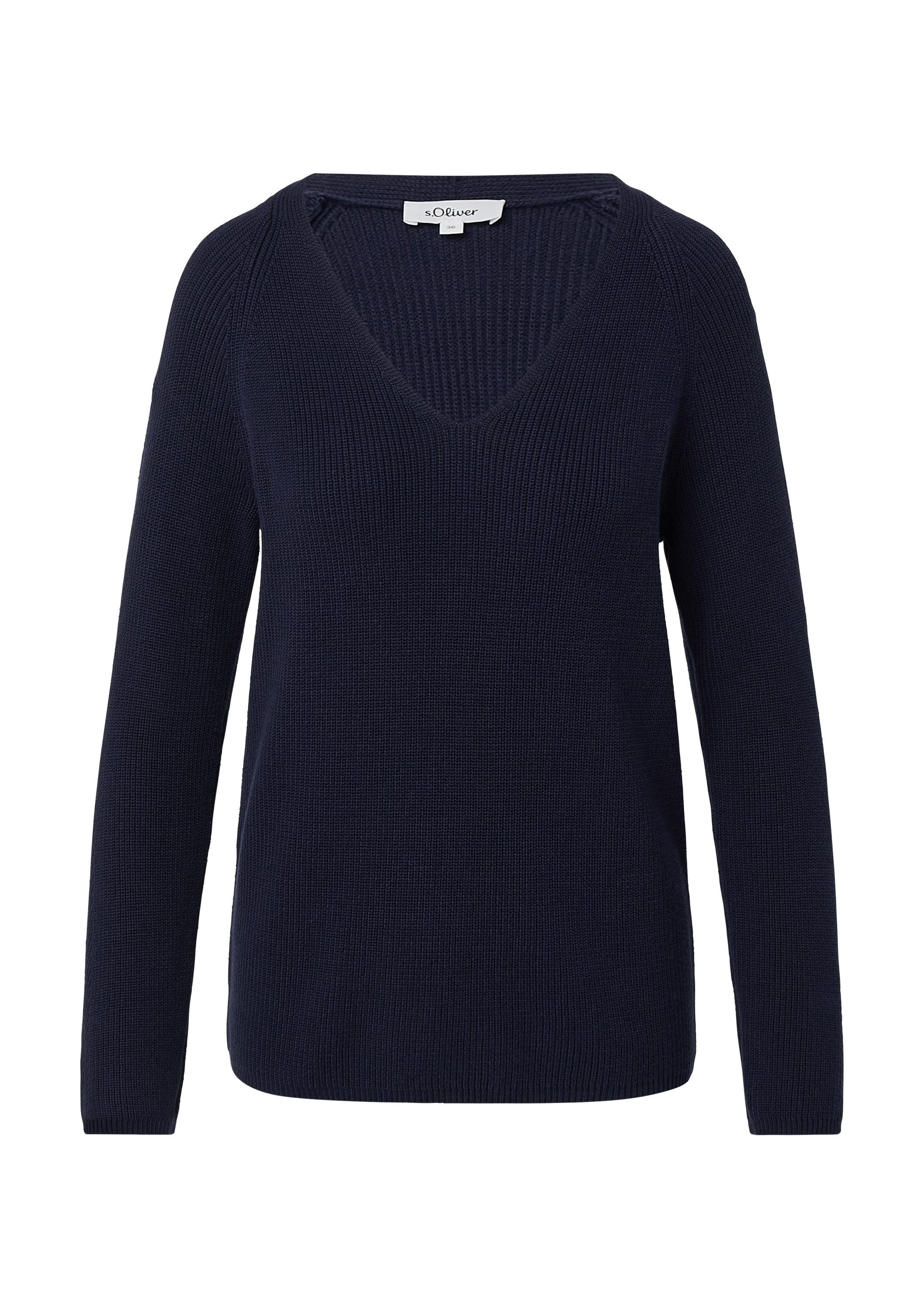 s.Oliver Longpullover Strickpullover (1-tlg) günstig online kaufen