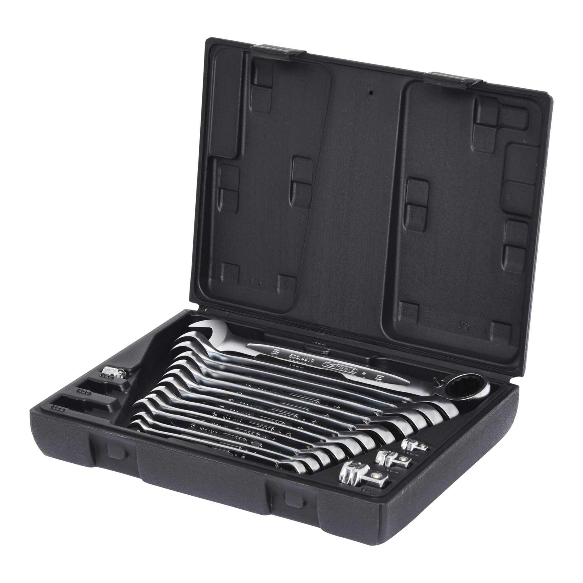 KS Tools Schraube KS Tools GEARplus Ratschenringmaulschlüssel-Satz, umschaltbar,16-tlg.