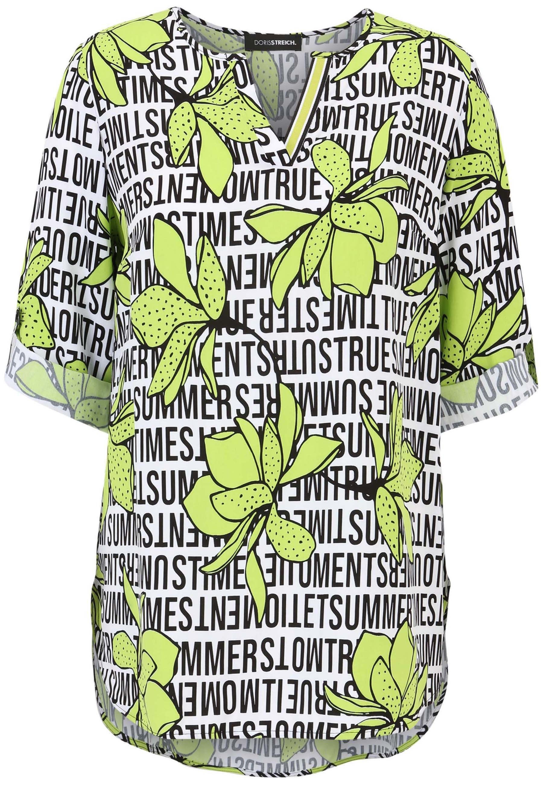 Doris Streich Klassische Bluse Print in günstig online kaufen