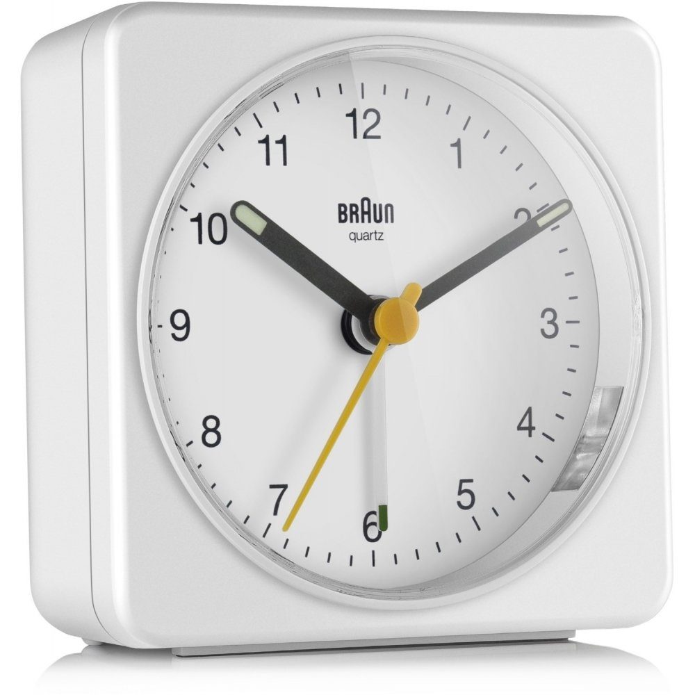Braun Quarzwecker BC 03 W - Quarzwecker - weiß