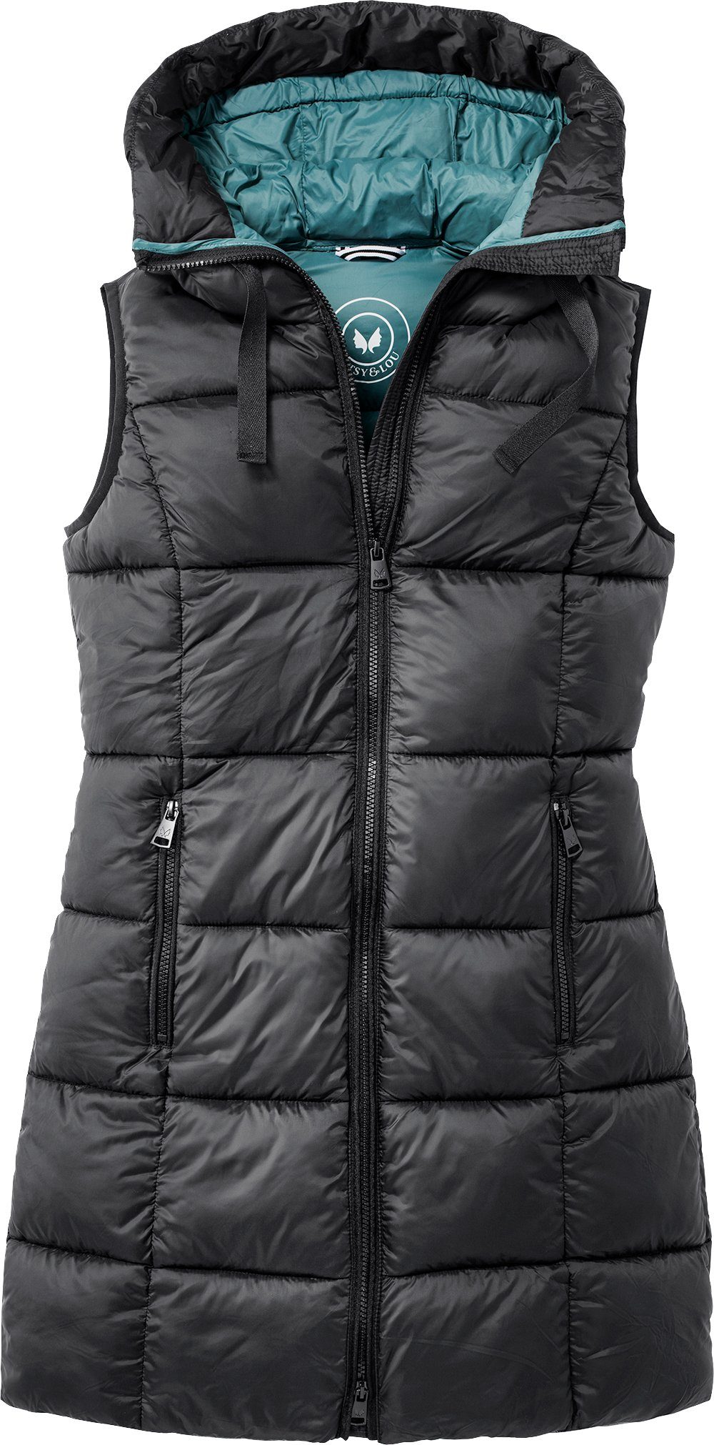 Patsy & Lou Steppweste extralang, tailliert und warm wattiert