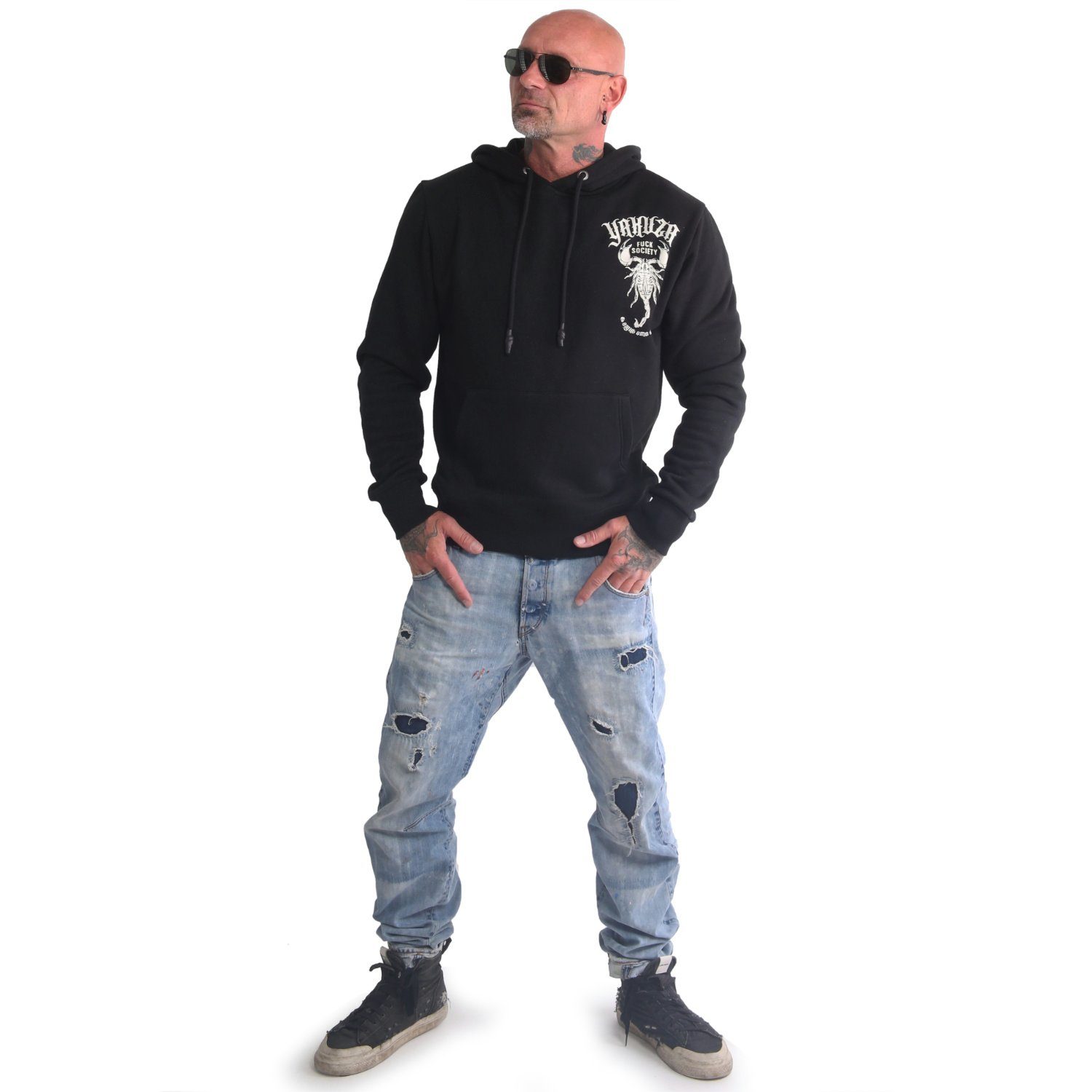 YAKUZA Hoodie Cartel in schwerer Ausführung