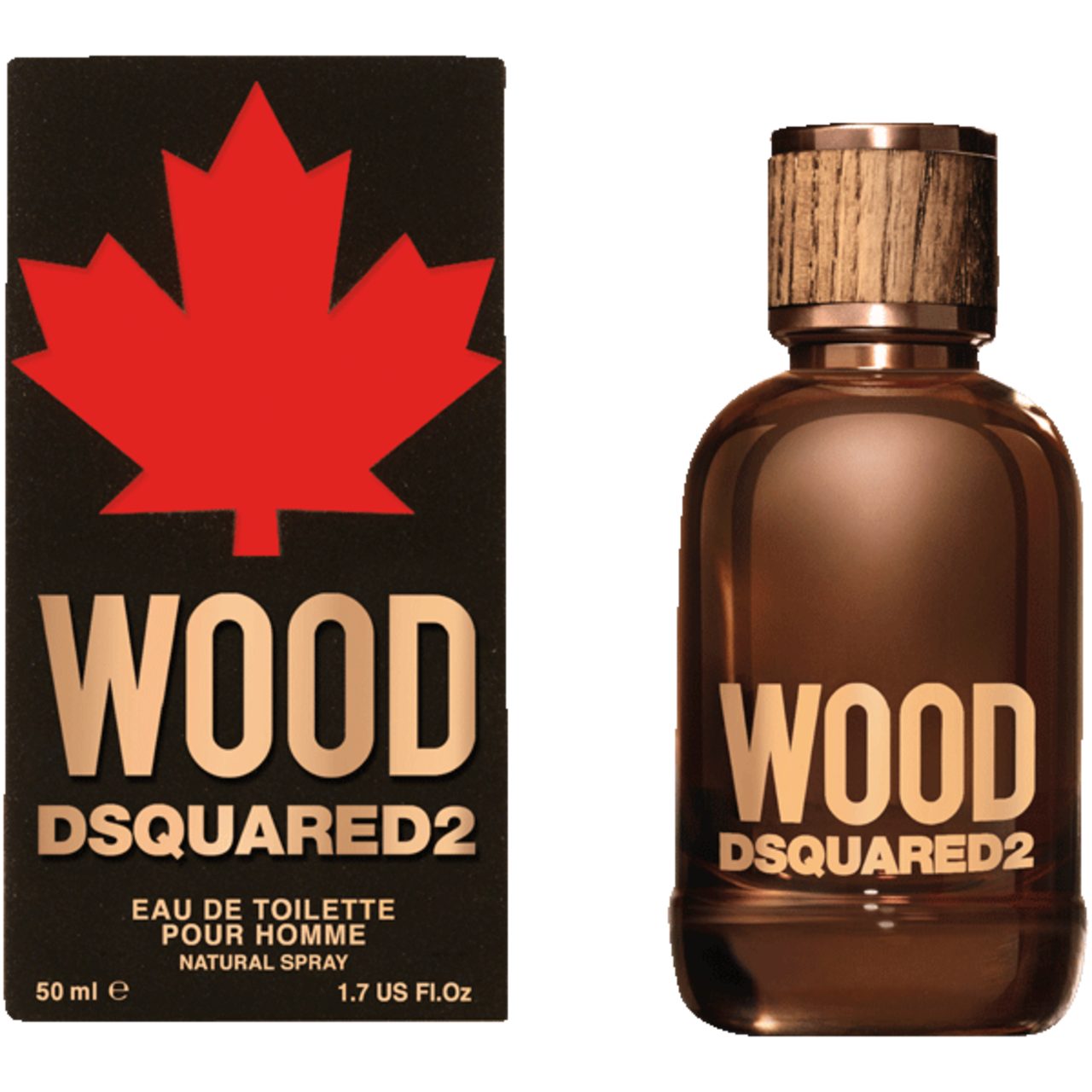 Dsquared2 Eau de Toilette Wood Pour Homme EdT Nat. Spray, Herrenduft