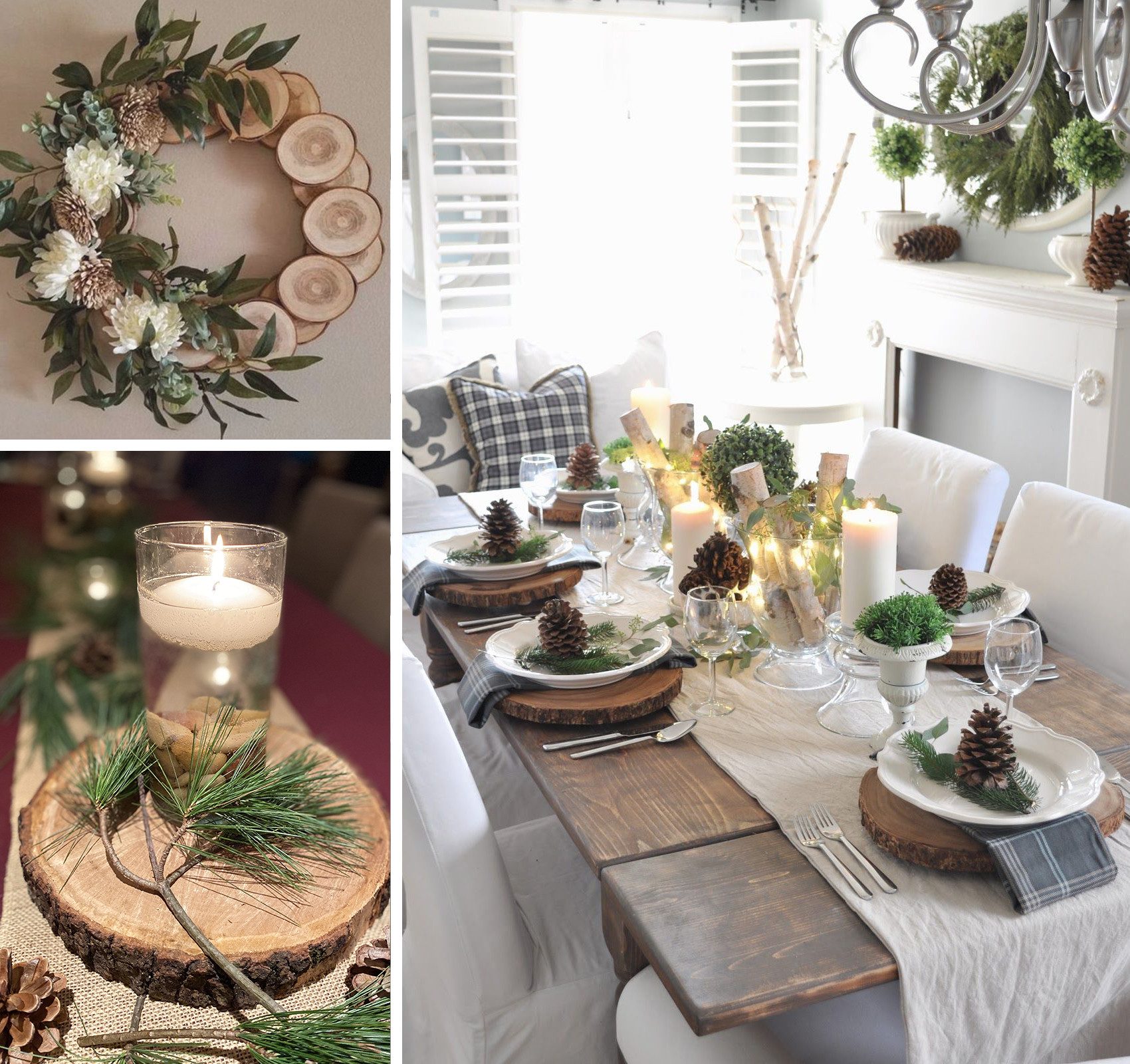 ElitVita Bastelnaturmaterial Holzscheiben,Basteln Natur Holz DIY Deko,Perfekt Hochzeit,Tischdeko, (12-tlg), für DIY Handwerk Hochzeit Weihnachten Dekoration