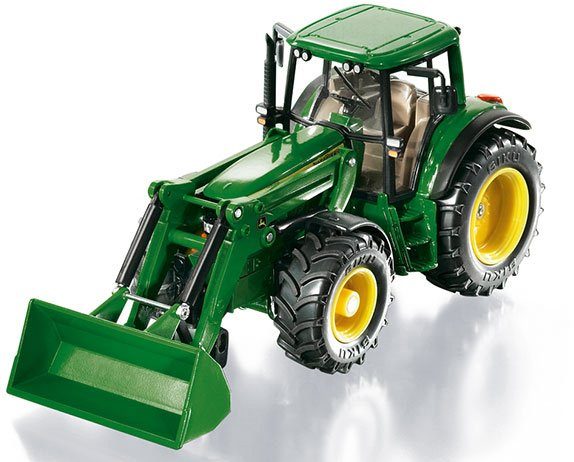 Siku Spielzeug-Traktor SIKU Farmer, John Deere mit Frontlader (3652)