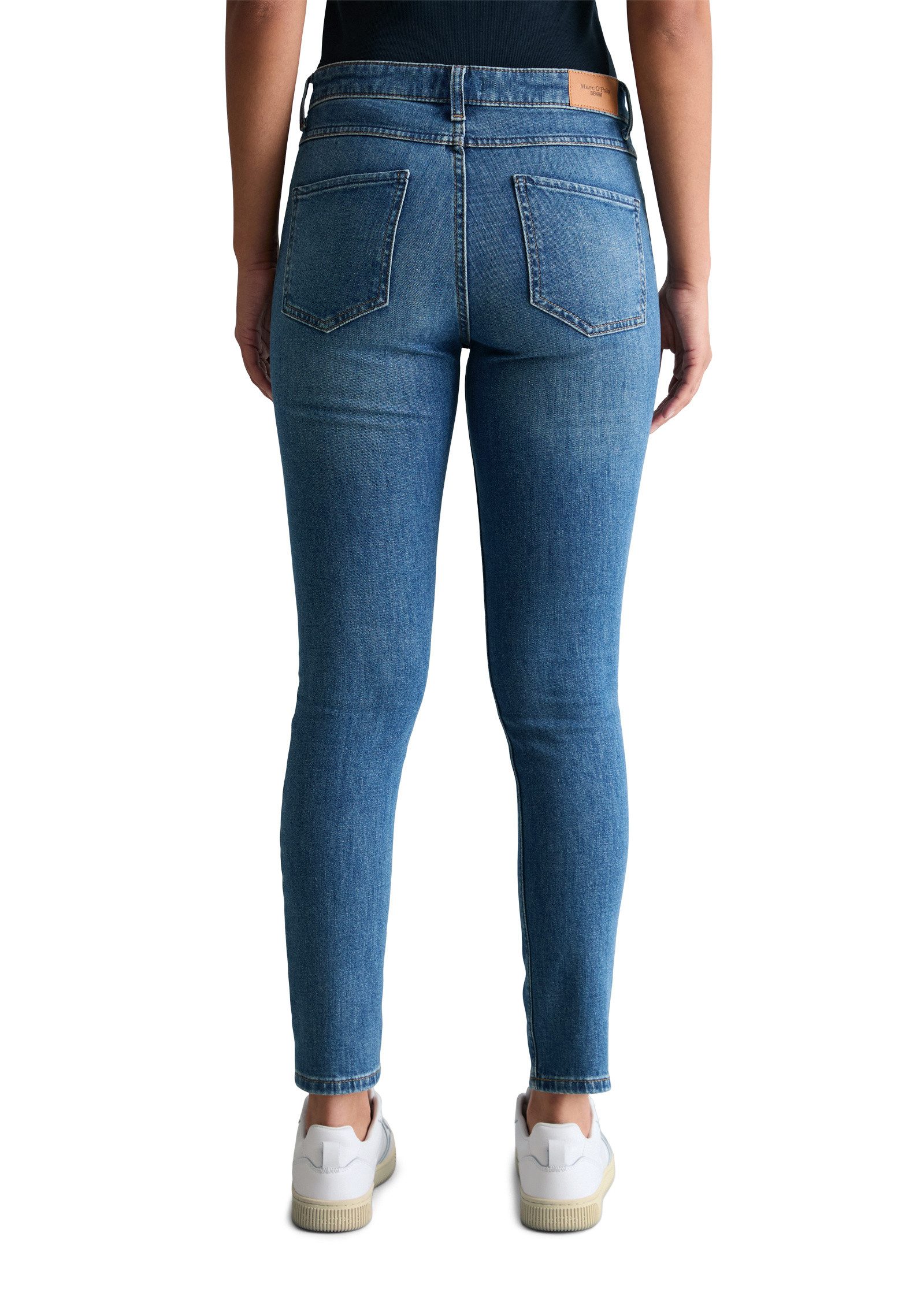 Marc O'Polo DENIM Skinny-fit-Jeans aus Bio-Baumwoll-Mix