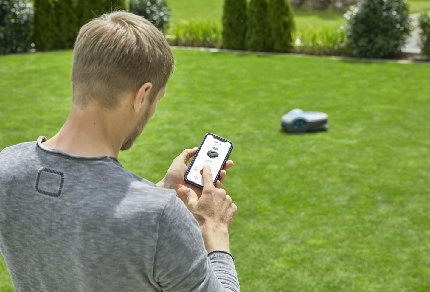 GARDENA Rasenmähroboter Gardena Mähroboter SILENO city 600 18 V/2 Ah 16 cm günstig online kaufen