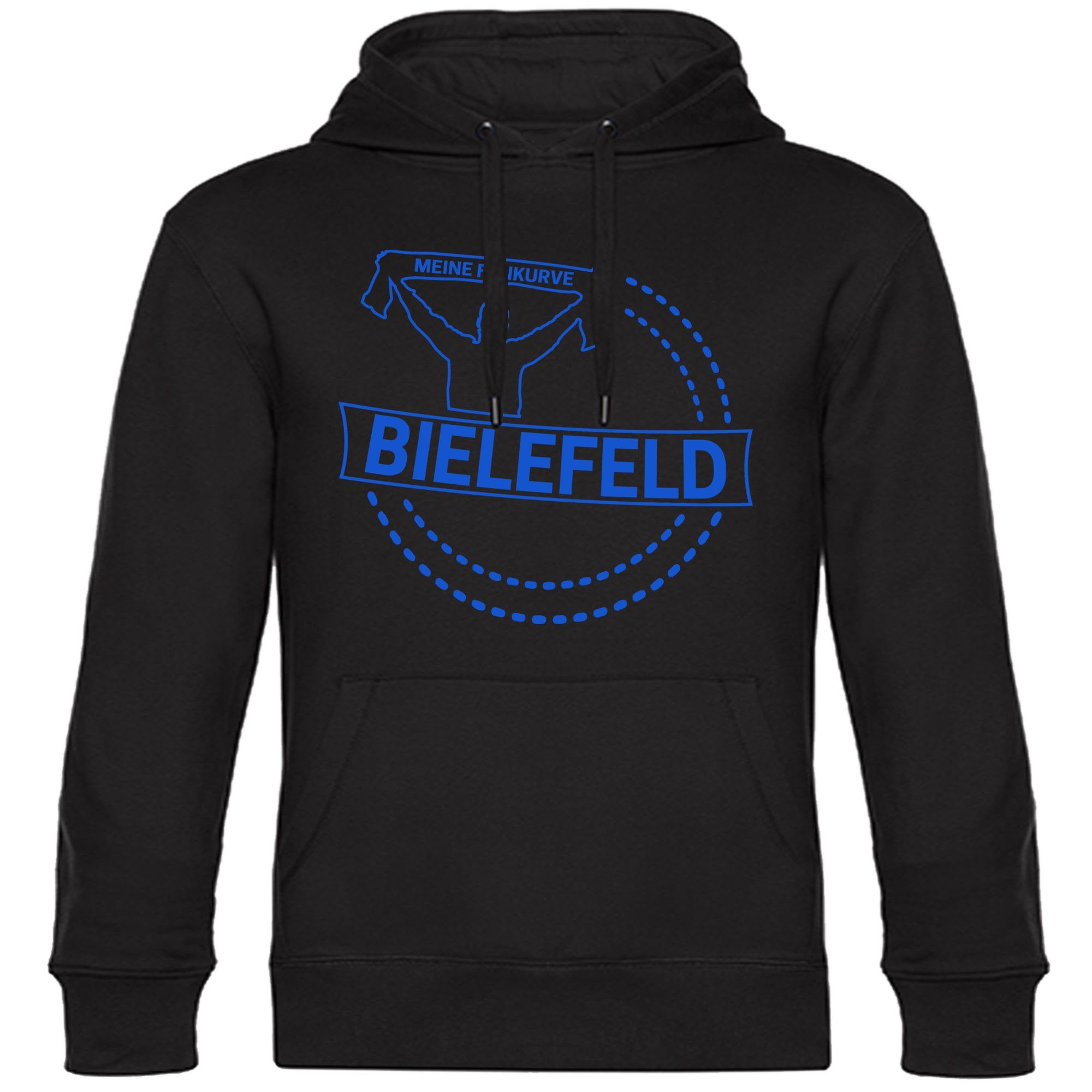 multifanshop Kapuzensweatshirt Bielefeld - Meine Fankurve günstig online kaufen