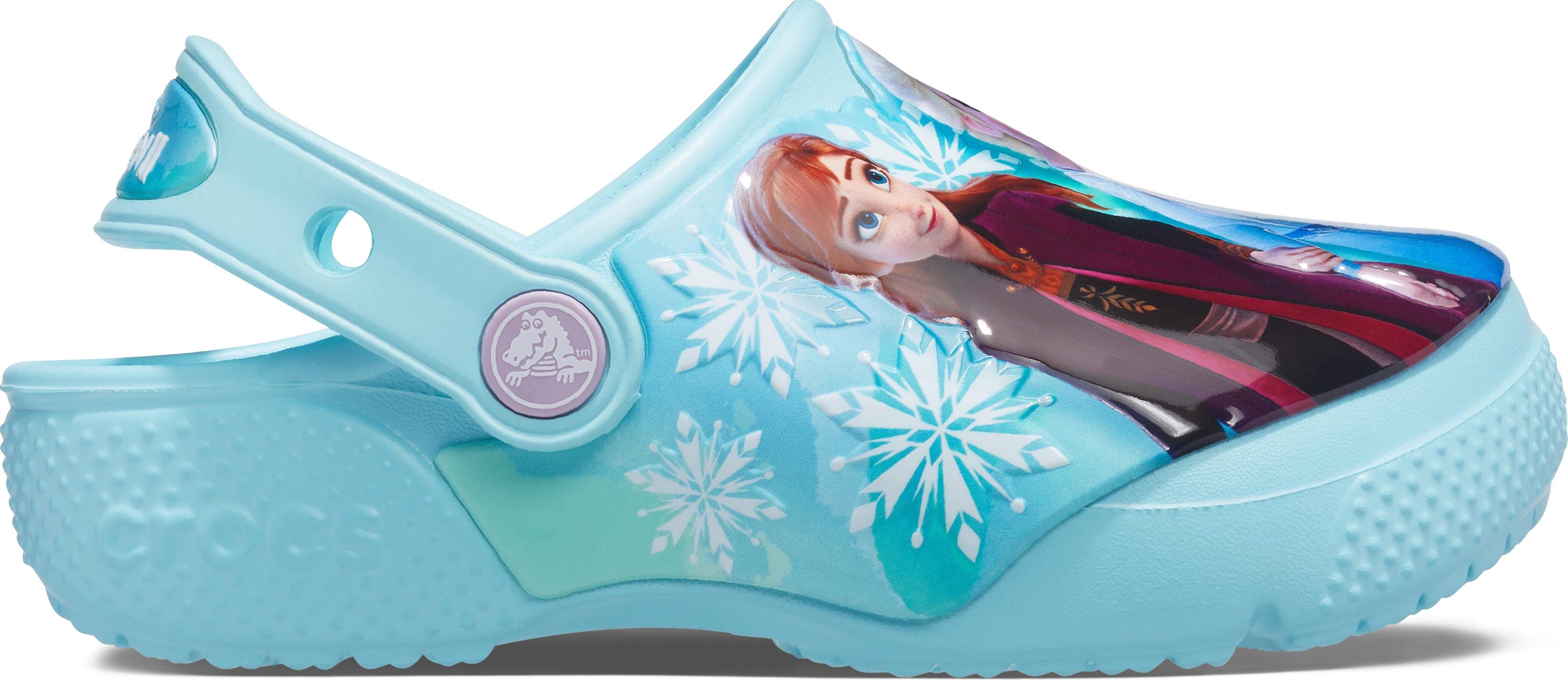 FL aus Disney Crocs Anna" Frozen die Eiskönigin Disney Clog und K 2 "Elsa Clog Motiv mit