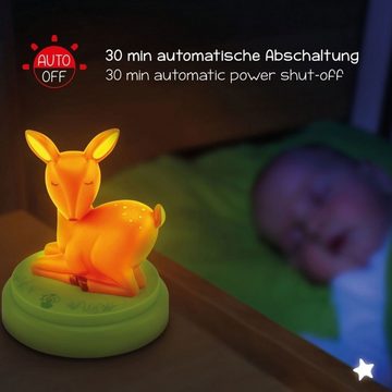 ANSMANN AG LED Nachtlicht Mobiles Nachtlicht Reh Mobile, die LED-LICHT Einschlafhilfe für Kinde