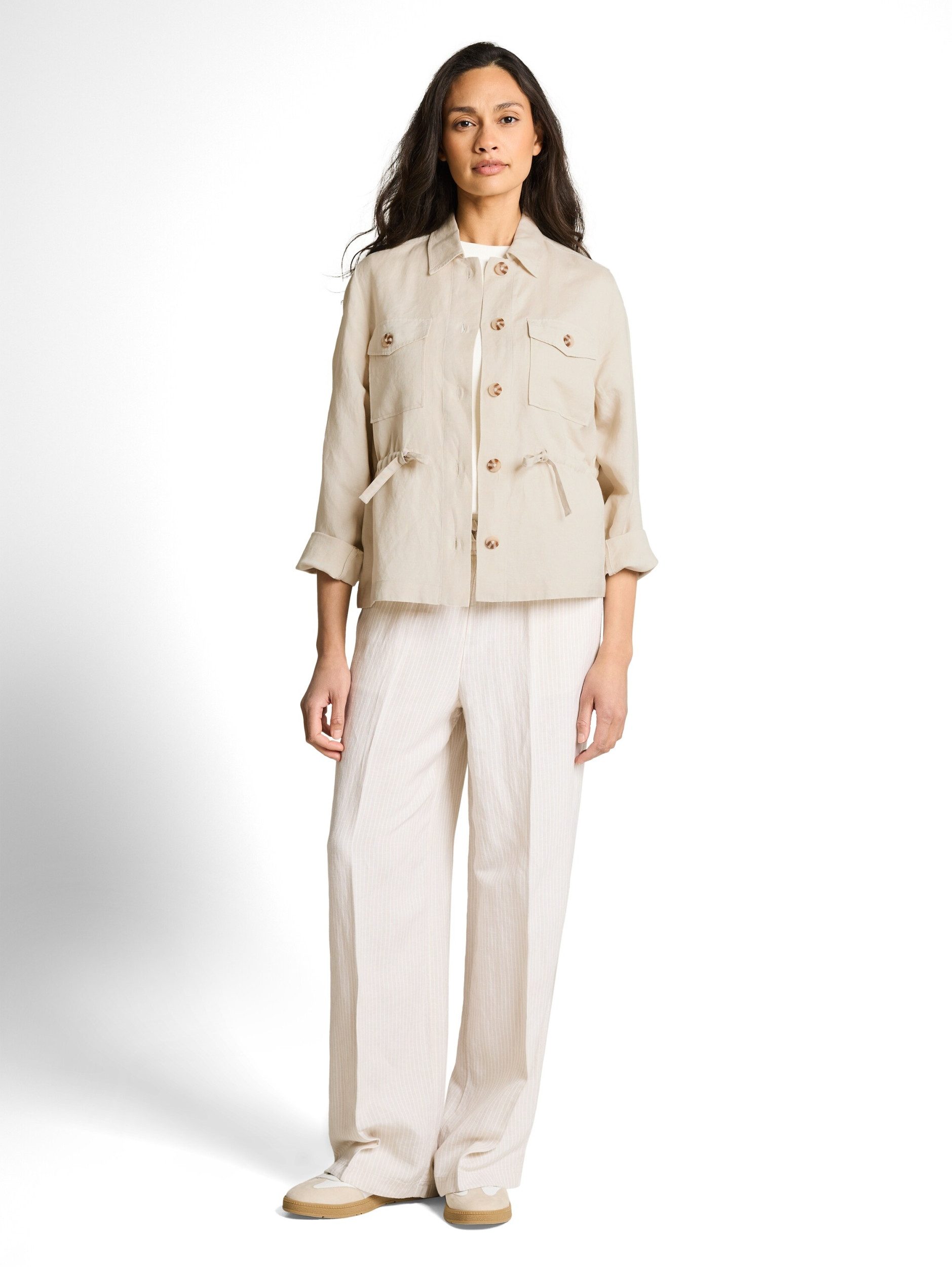 TOM TAILOR Denim Jackenblazer blazer jacket with linen