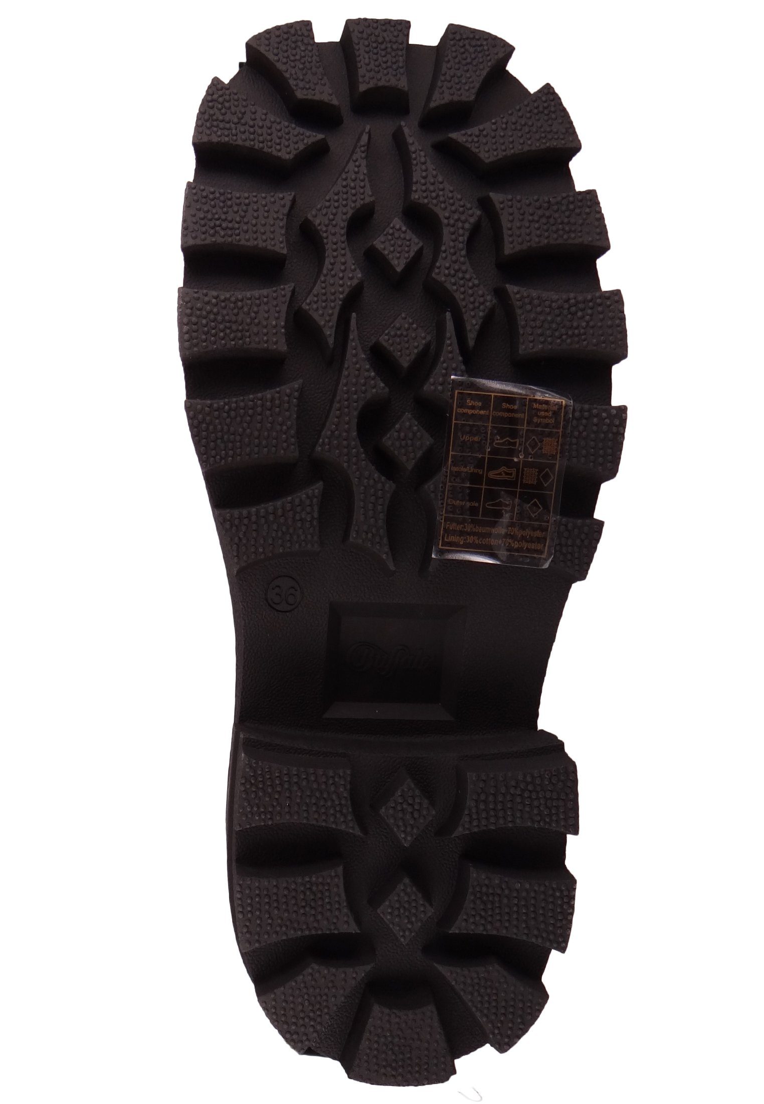 Buffalo 1622343 Nabu Chelsea Vegan Black Stiefelette