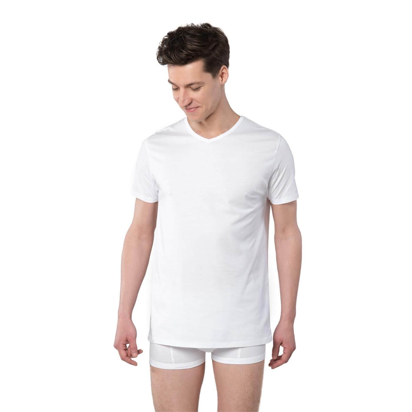 Herren Shirts LIVING CRAFTS T-Shirt DEAN Sanftes, tragefreundliches Single Jersey