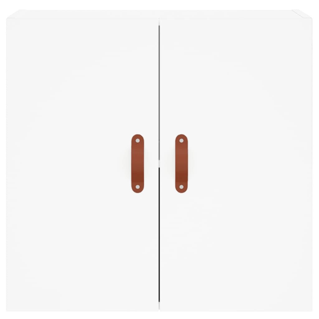 furnicato Wandhängeschrank Weißer Wandschrank aus Holzwerkstoff 60 x 31 x 60 cm, 1-tlg., Feuchtigkeitsbeständiger Hängeschrank mit viel Stauraum für das Zimmer