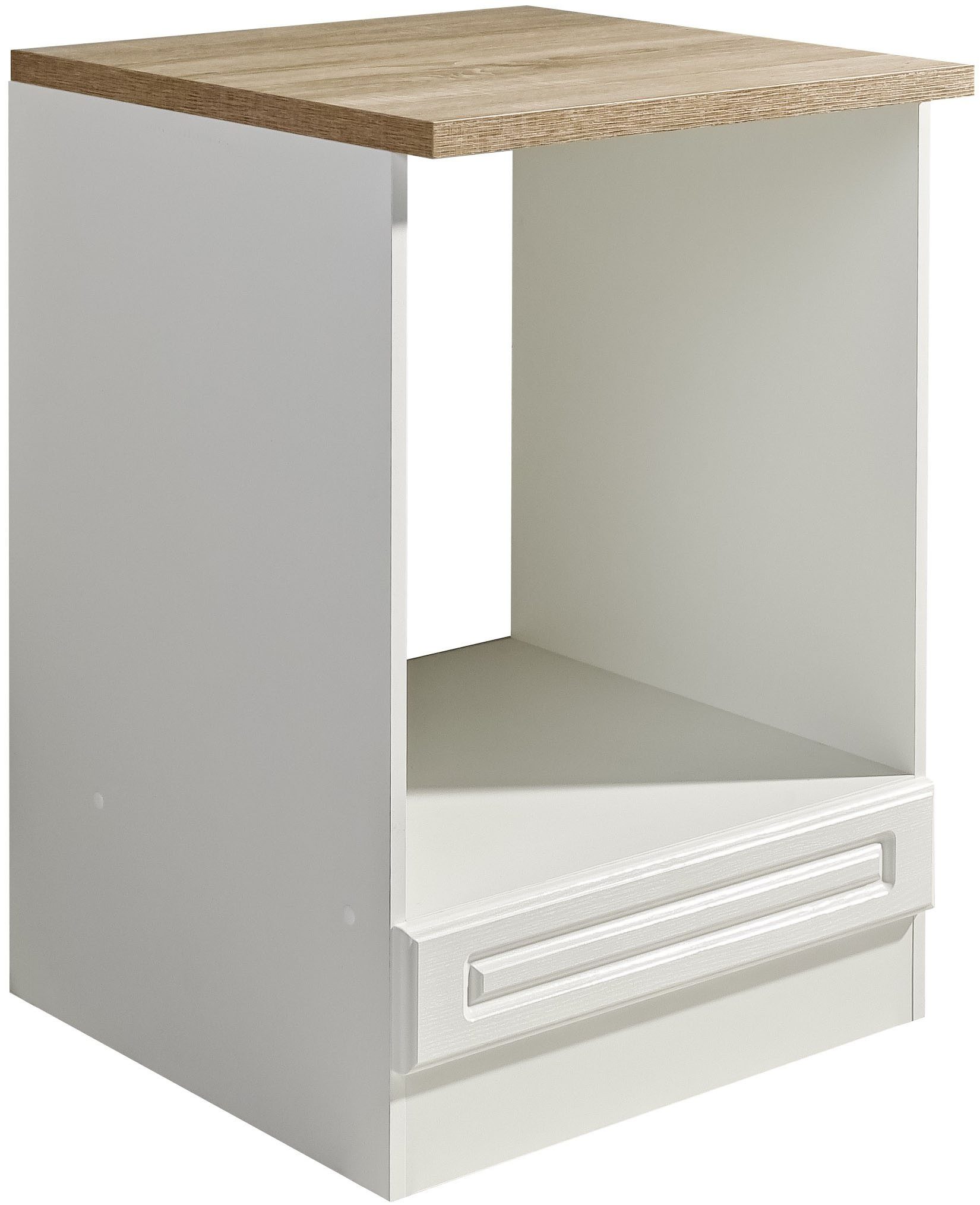 wiho Küchen Herdumbauschrank Linz 60 cm breit, in Landhaus-Optik – Bild 3 von 5