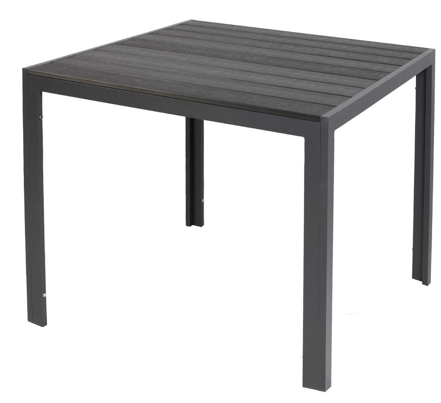 Trendmöbel24 Gartentisch »Gartentisch Comfort 90 x 90 cm mit Polywood