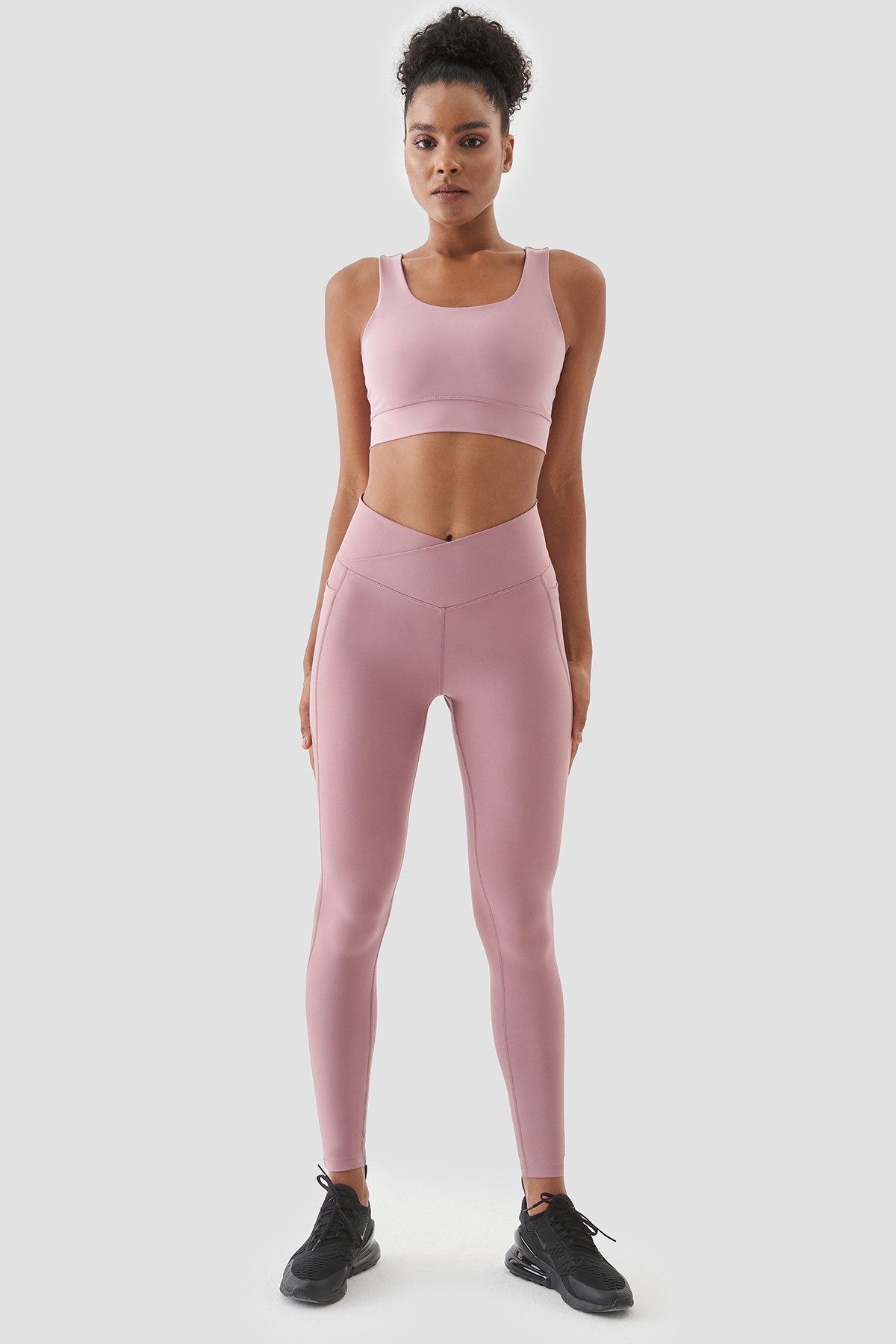 Superstacy Leggings Adele Sport-Leggings mit V-Gürtel