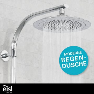 Eisl Duschsystem STILOVAL, Höhe 101 cm, Regendusche ohne Armatur, Duschsystem mit Kopfbrause und Handbrause