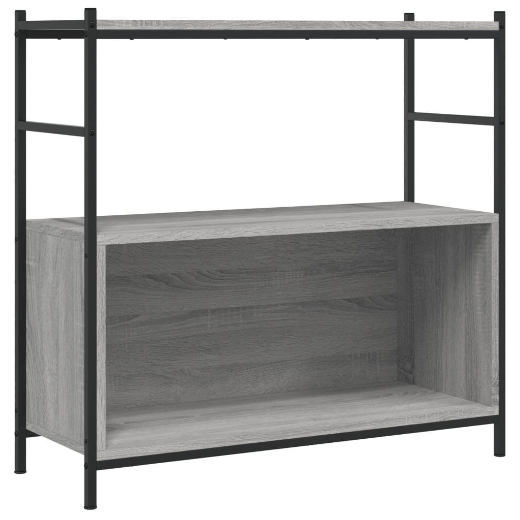 vidaXL Bücherregal Bücherregal Grau Sonoma 80x30x78,5 günstig online kaufen