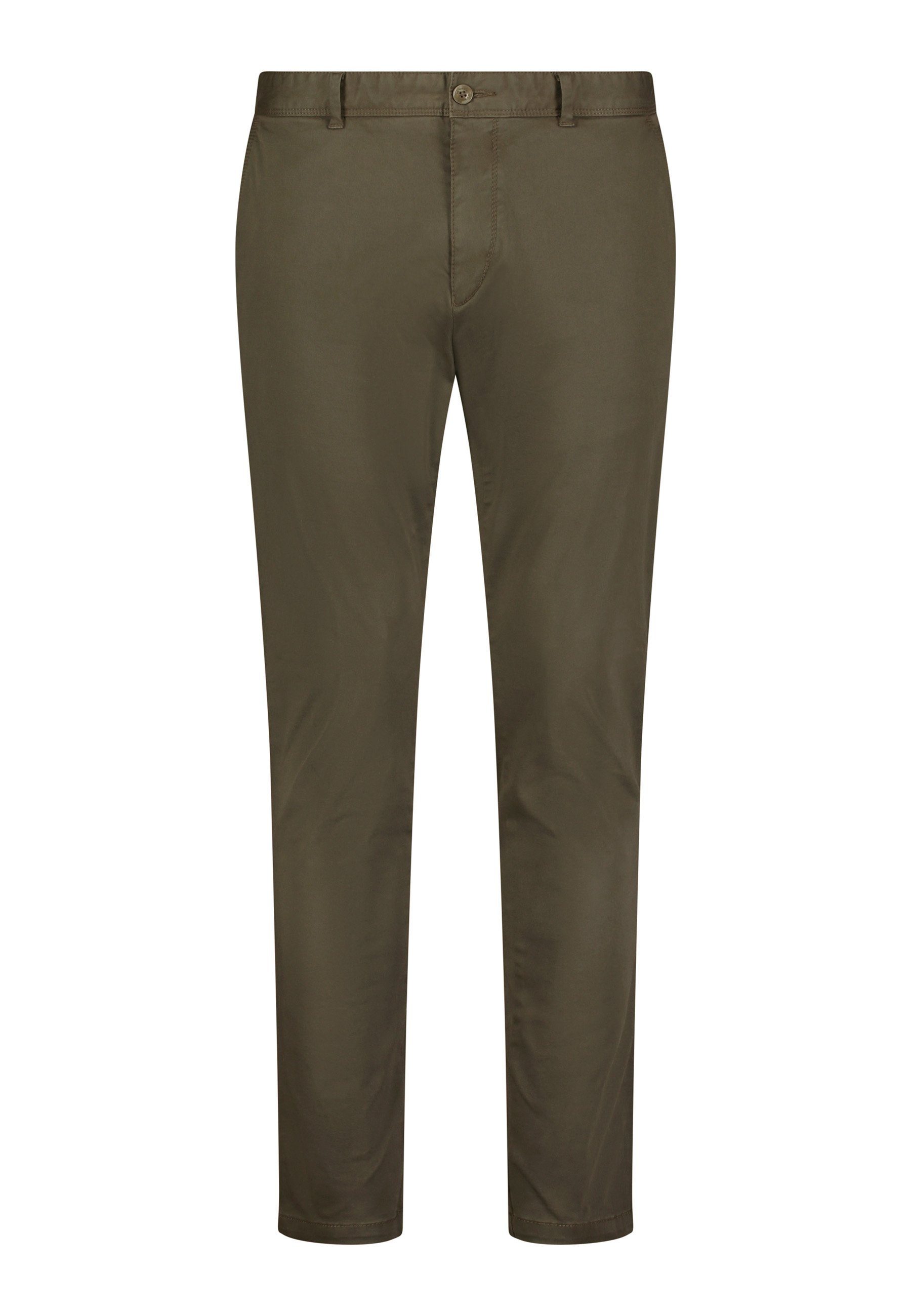 Roy im Slim mit Robson Fit Chinohose Reißverschluss Chino green