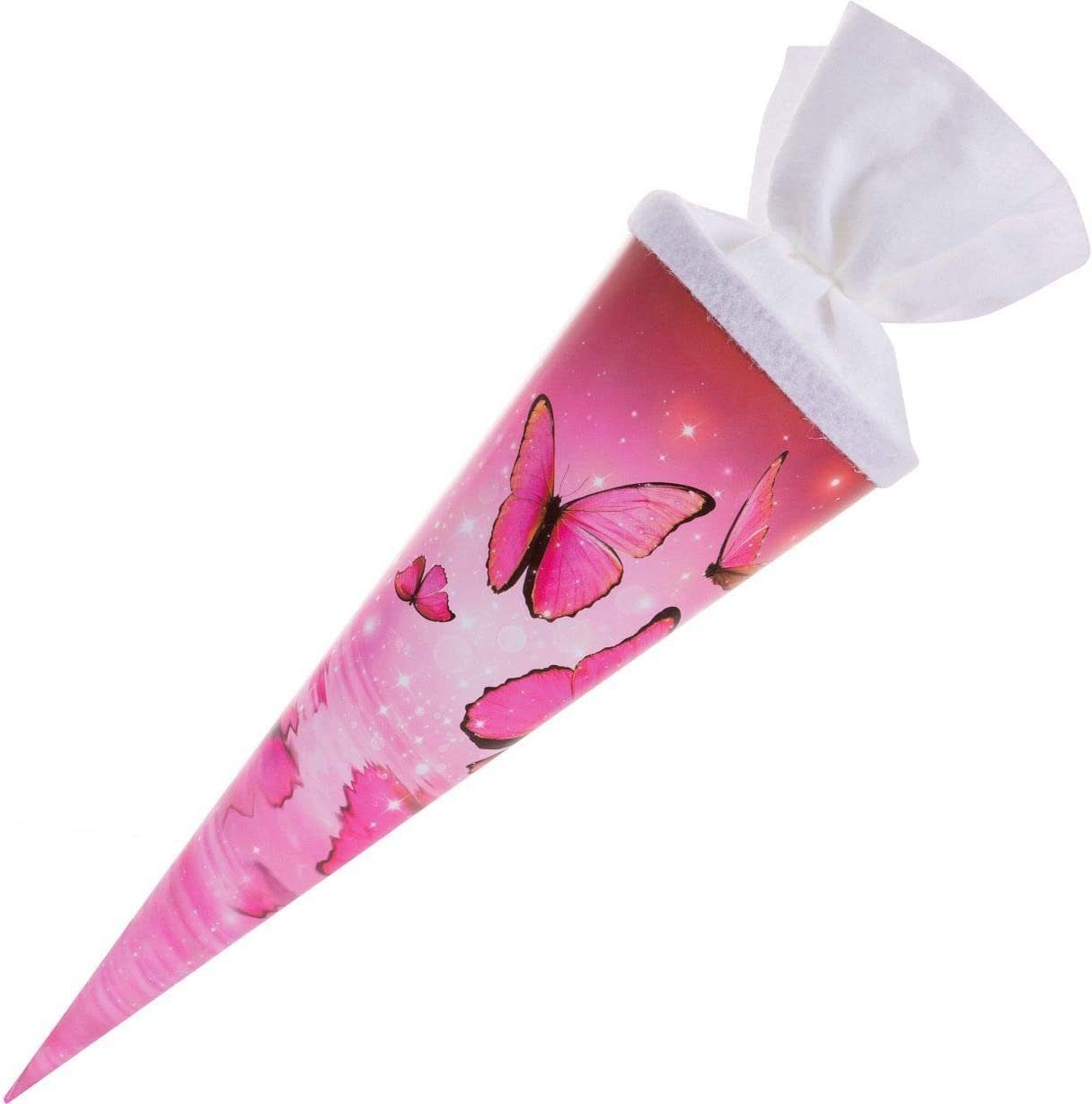 Schultüte 1xGeschwister Schultüte 35cm Schmetterlingstraum