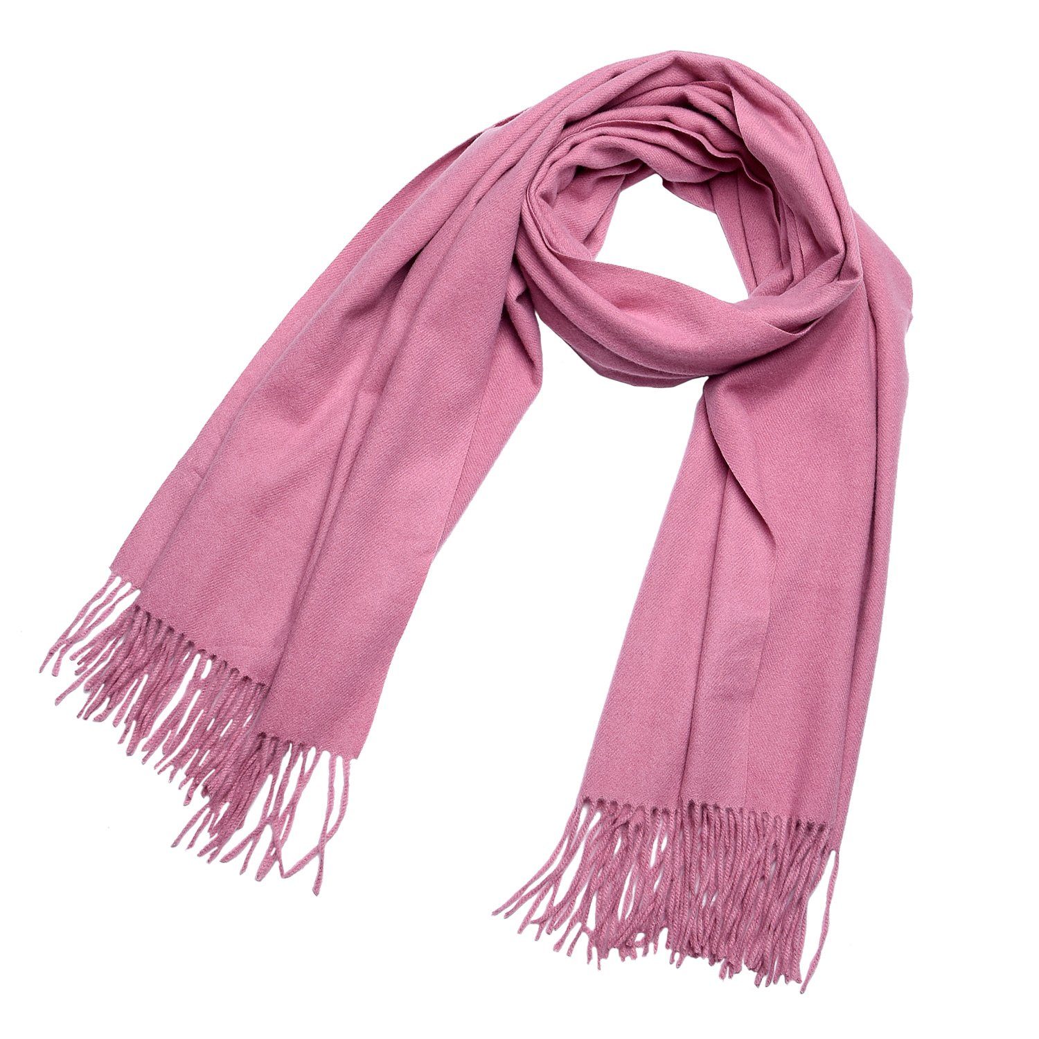 DonDon Schal Schal Winterschal, (1-St), Damenschal, kuschlig weich, mit Fra günstig online kaufen