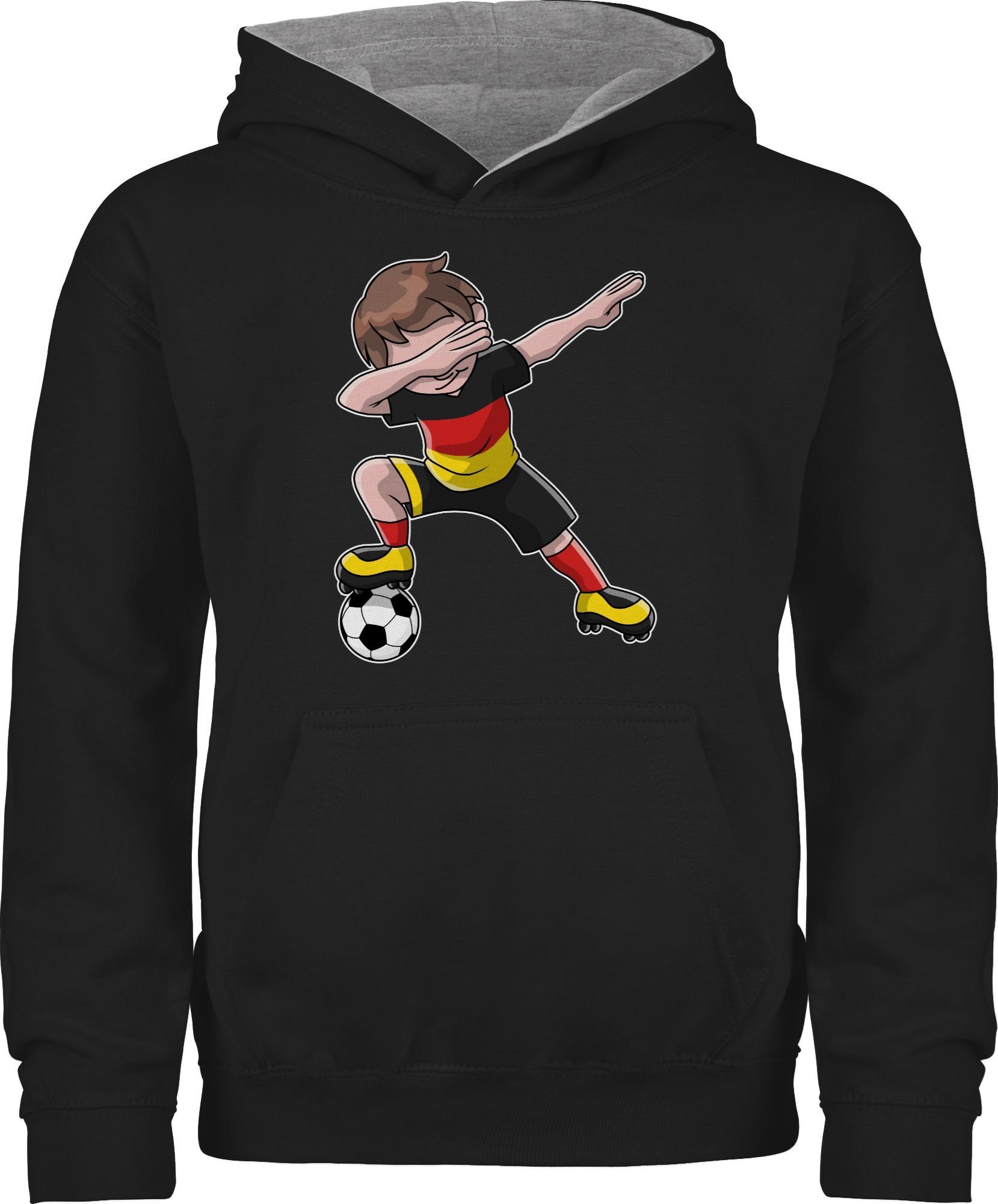 Shirtracer Hoodie Dabbing Fußballspieler Junge Deutschland Germany 2026 Fussball WM Fanartikel